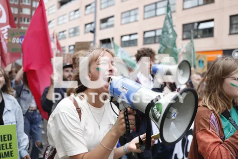 Mobilisation pour le climat à Rotterdam