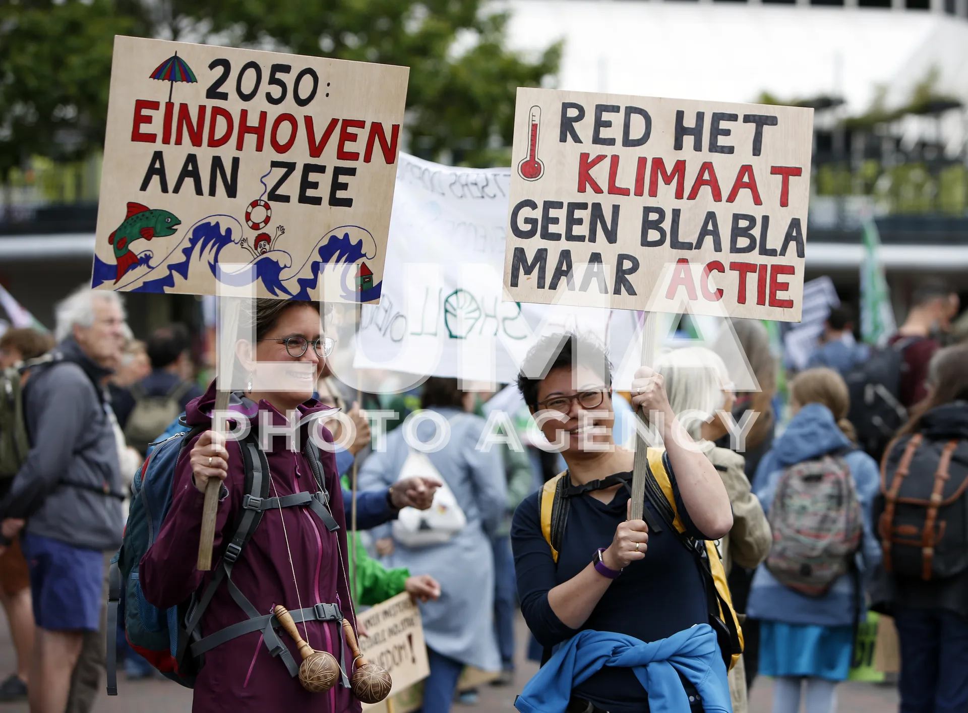 Mobilisation pour le climat à Rotterdam