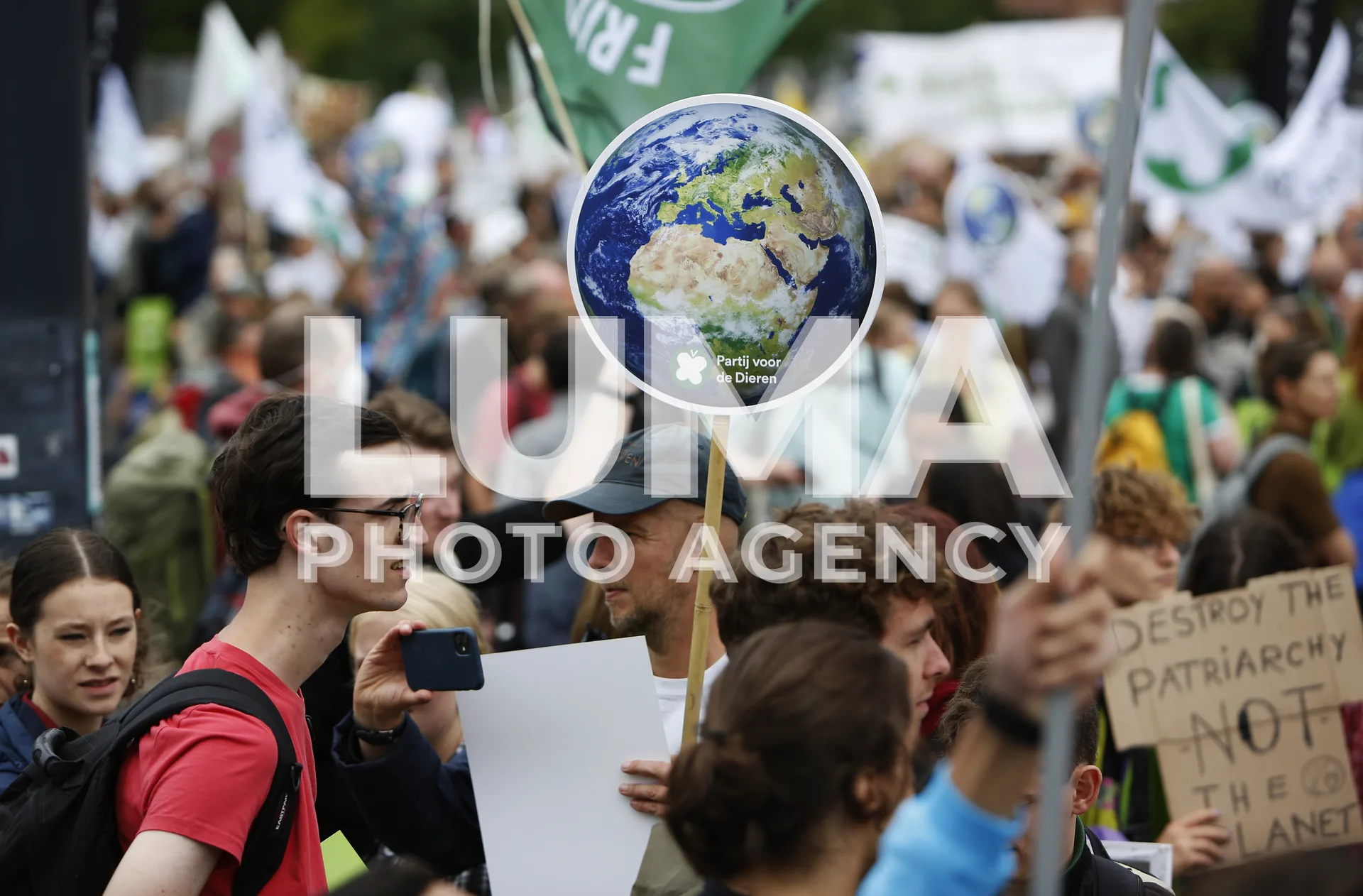 Mobilisation pour le climat à Rotterdam