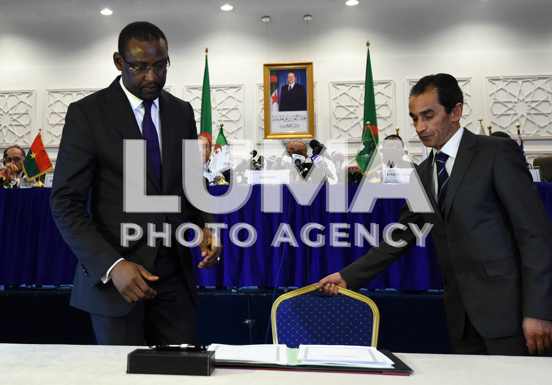 signature du paraphe de l’accord de paix et de réconciliation entre les gouvernement et les groupes armés maliens 