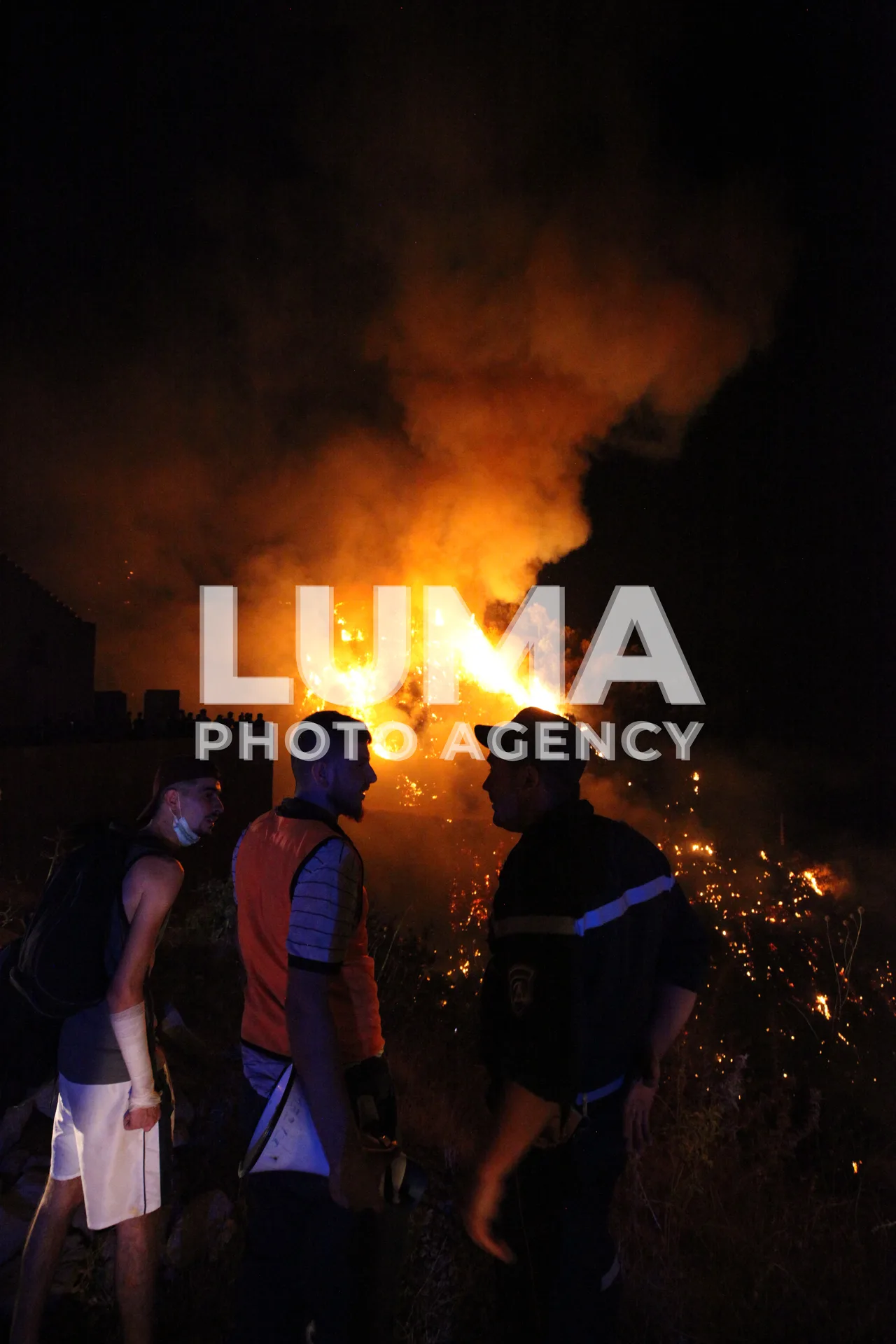 La Kabylie, face aux incendies