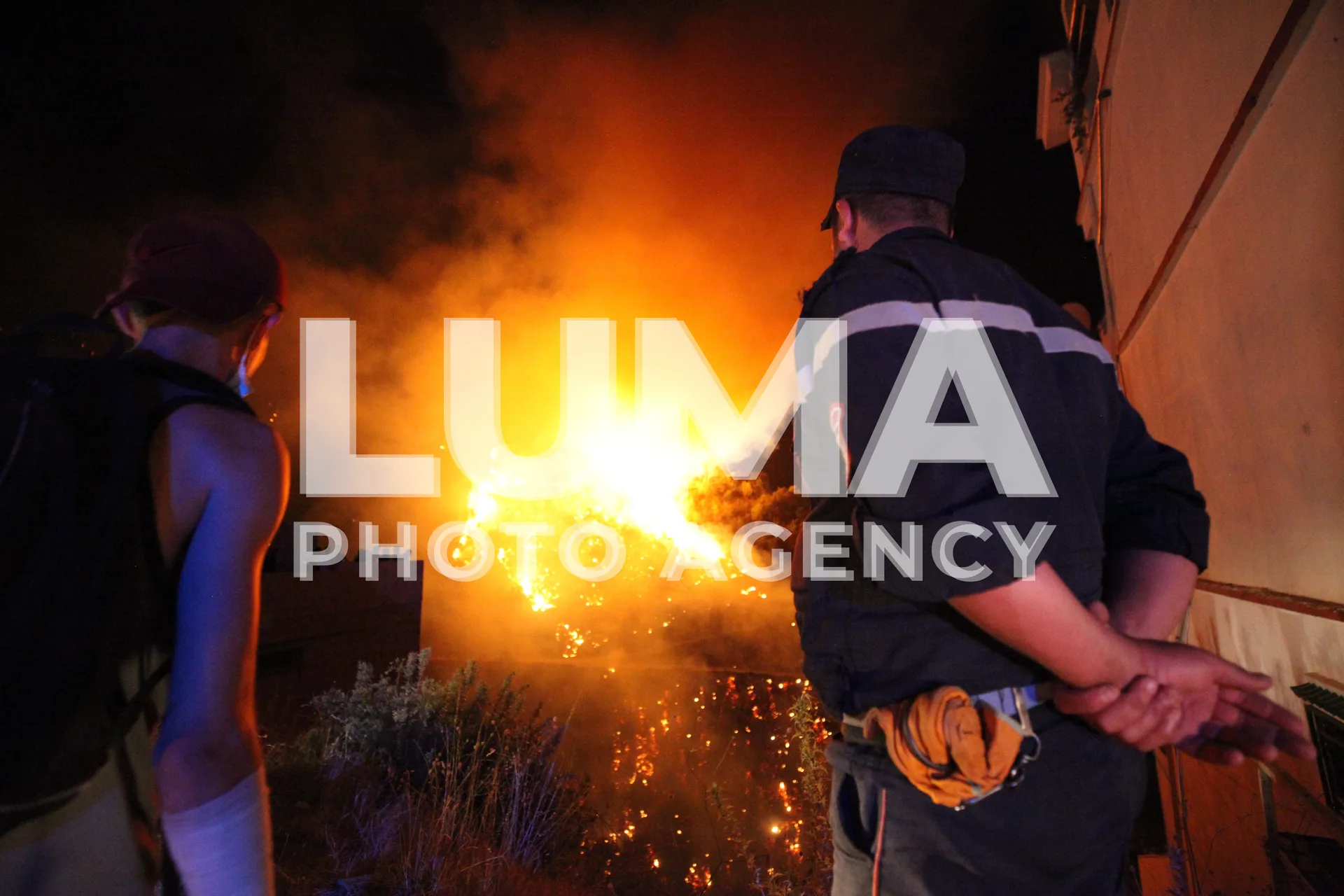 La Kabylie, face aux incendies
