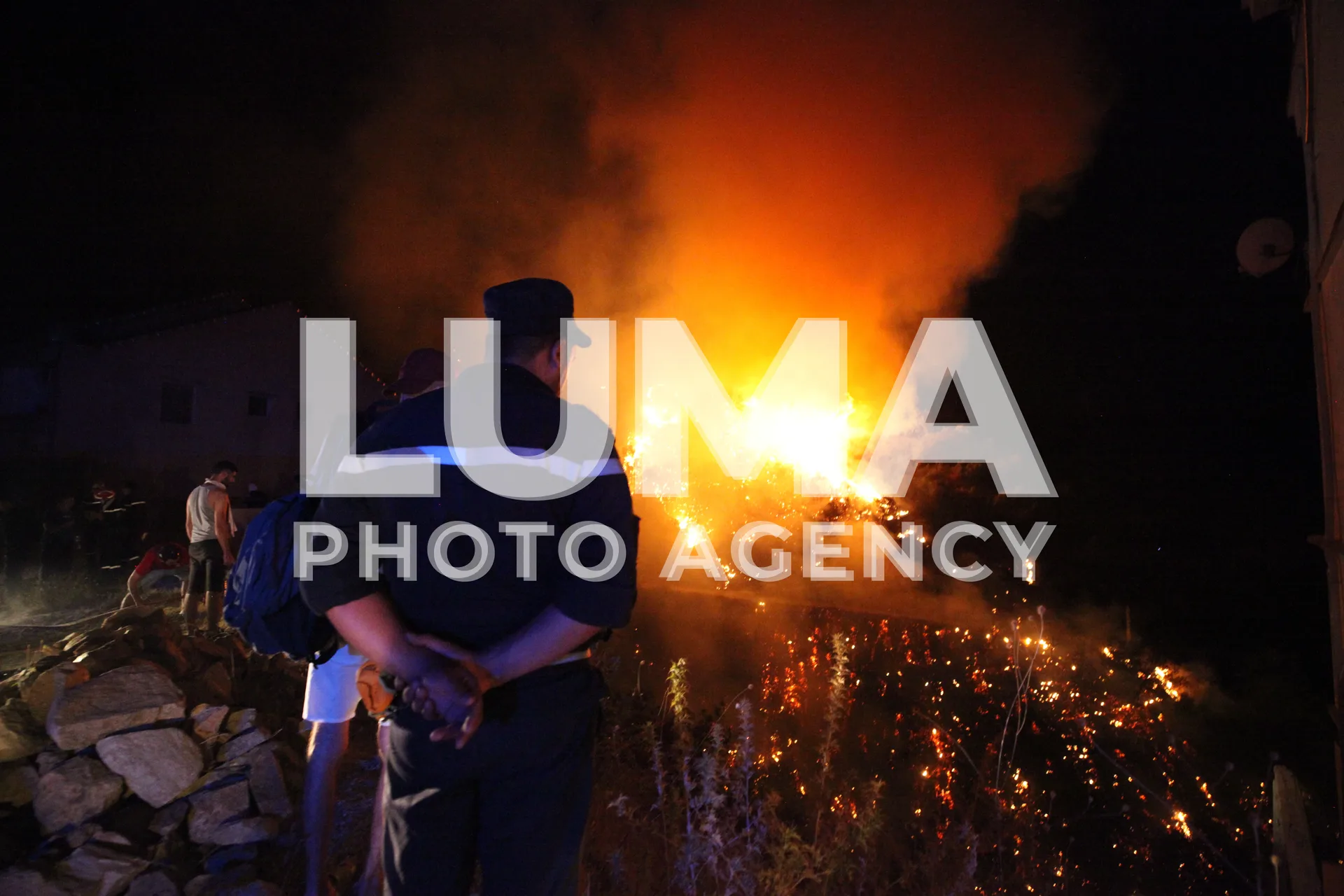 La Kabylie, face aux incendies