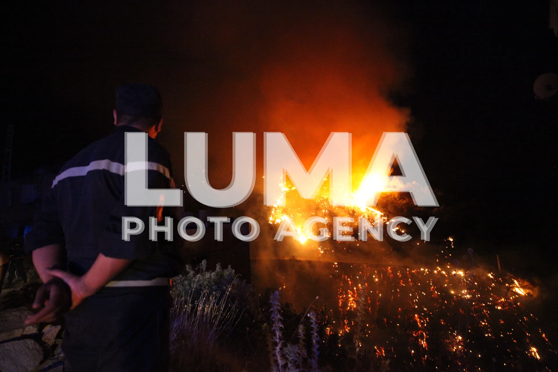 La Kabylie, face aux incendies