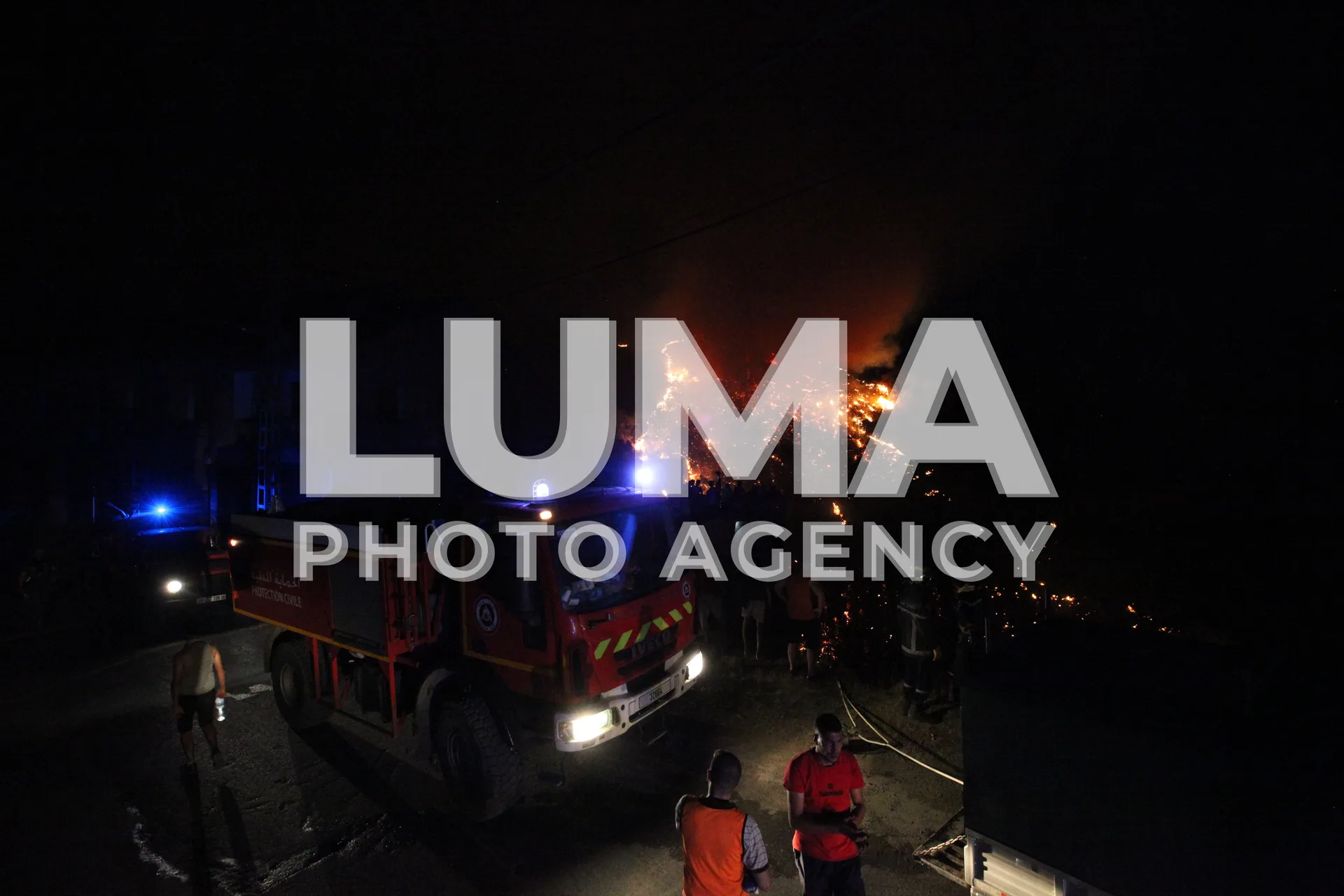 La Kabylie, face aux incendies