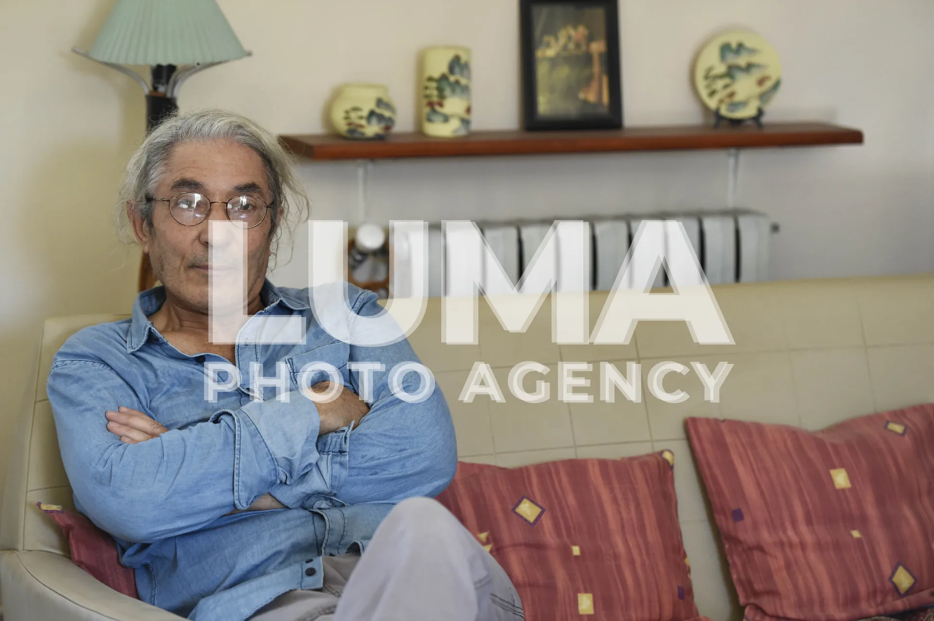 Boualem Sansal à son domicile