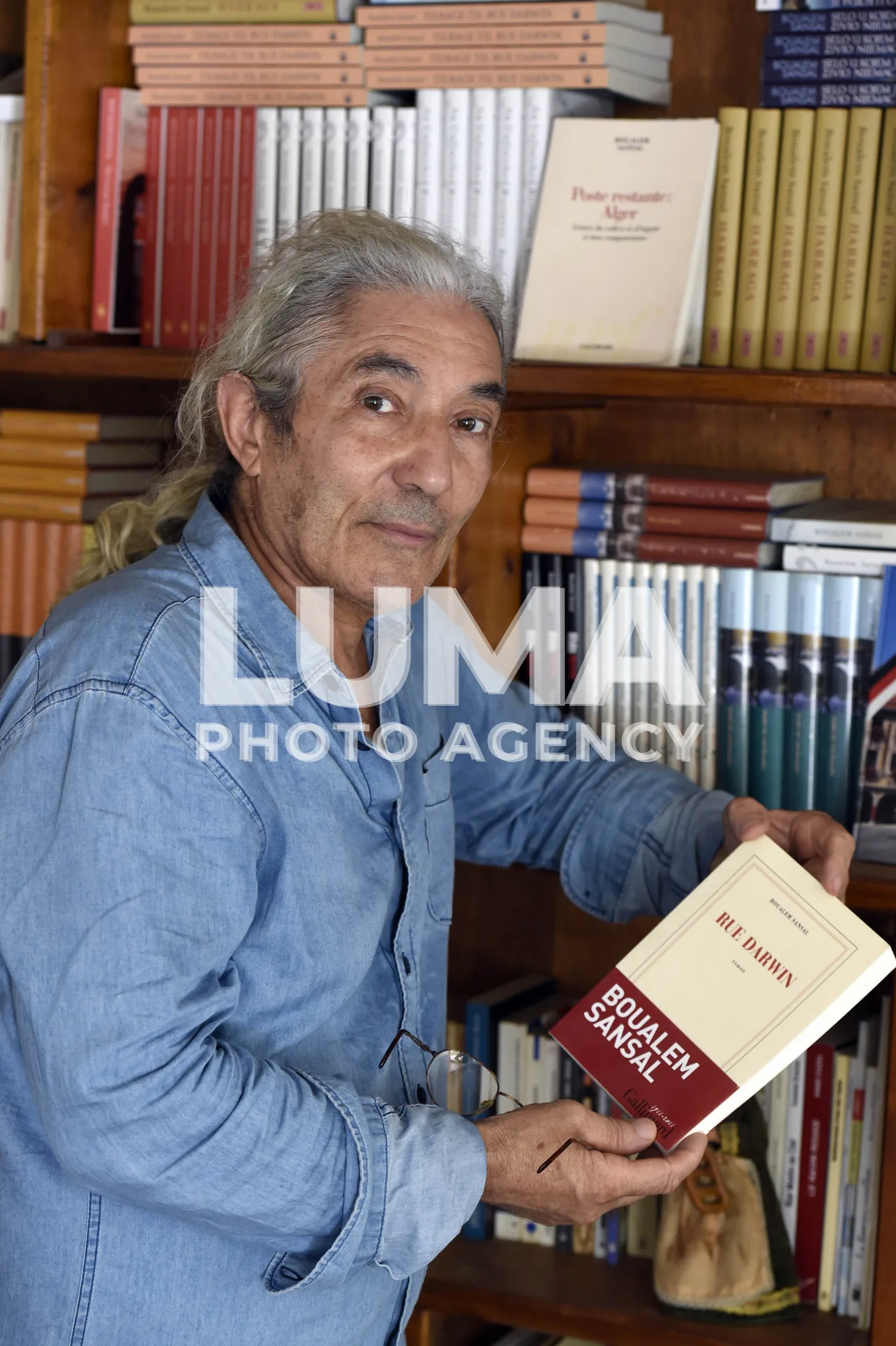 Boualem Sansal à son domicile