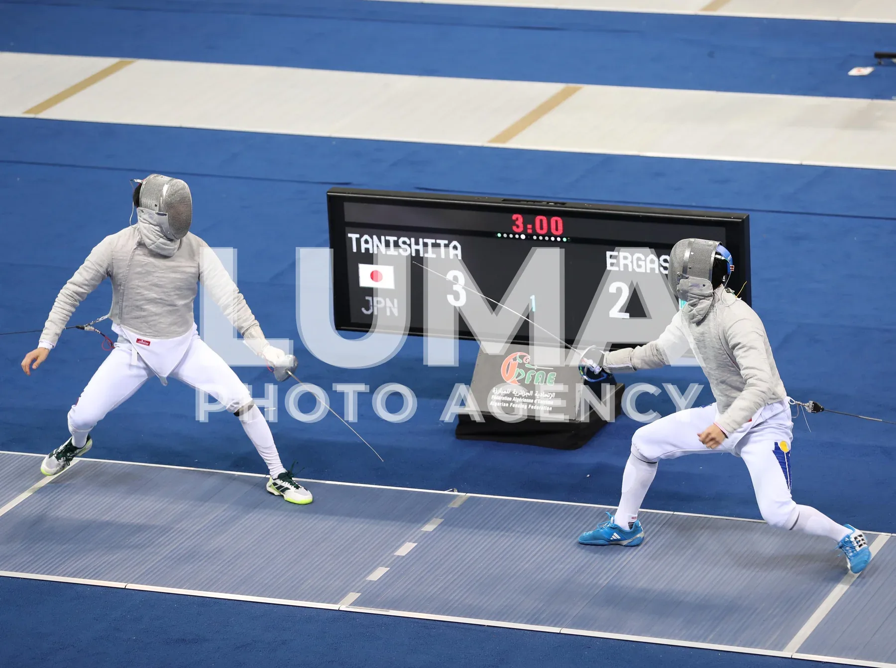 Épreuves éliminatoires de la Coupe du monde seniors de sabre à Oran