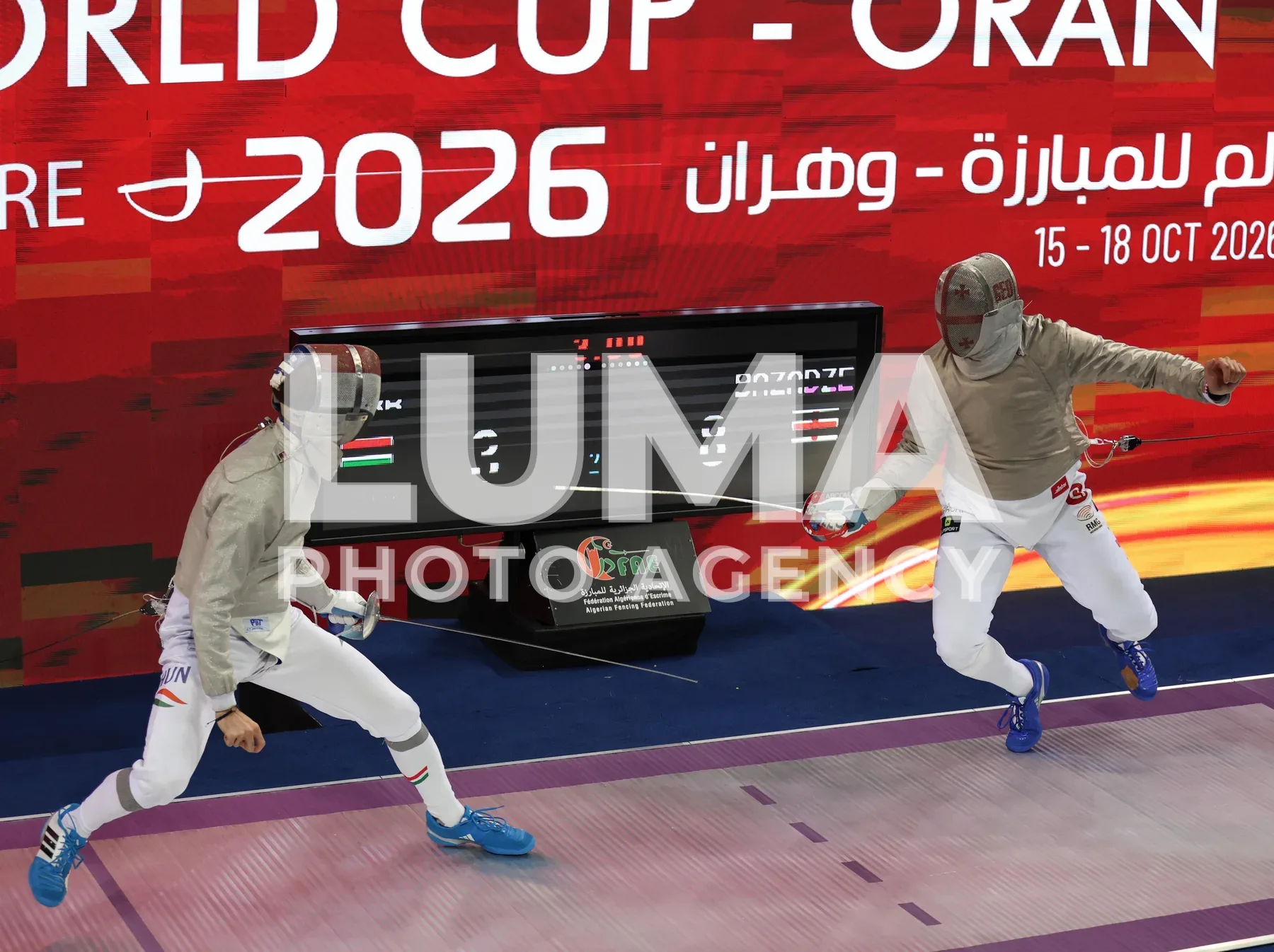 Georgian fencer Sandro