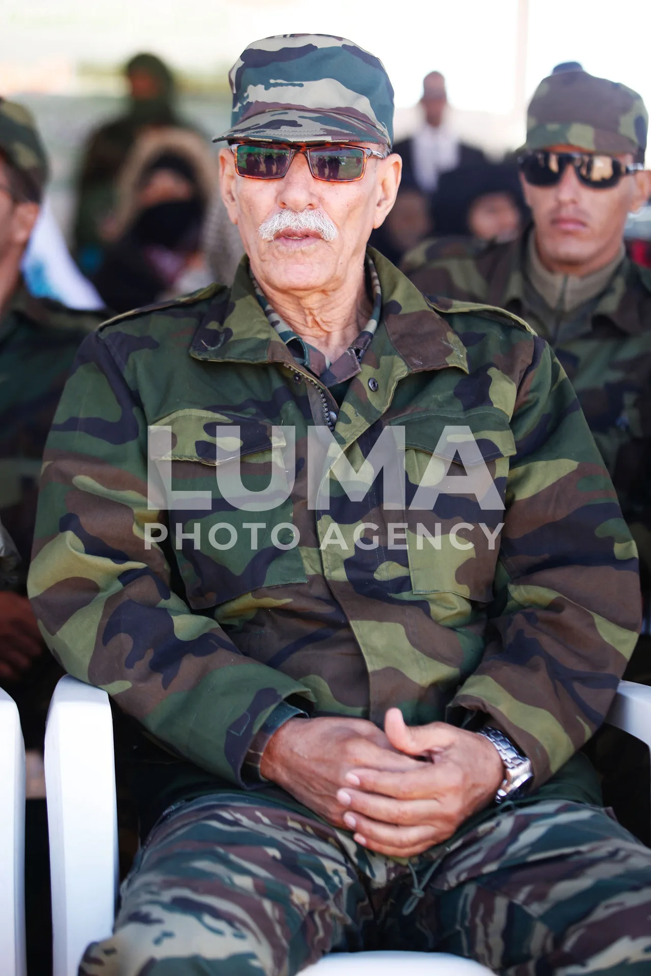 Polisario Front military manoeuvres in Mheiriz