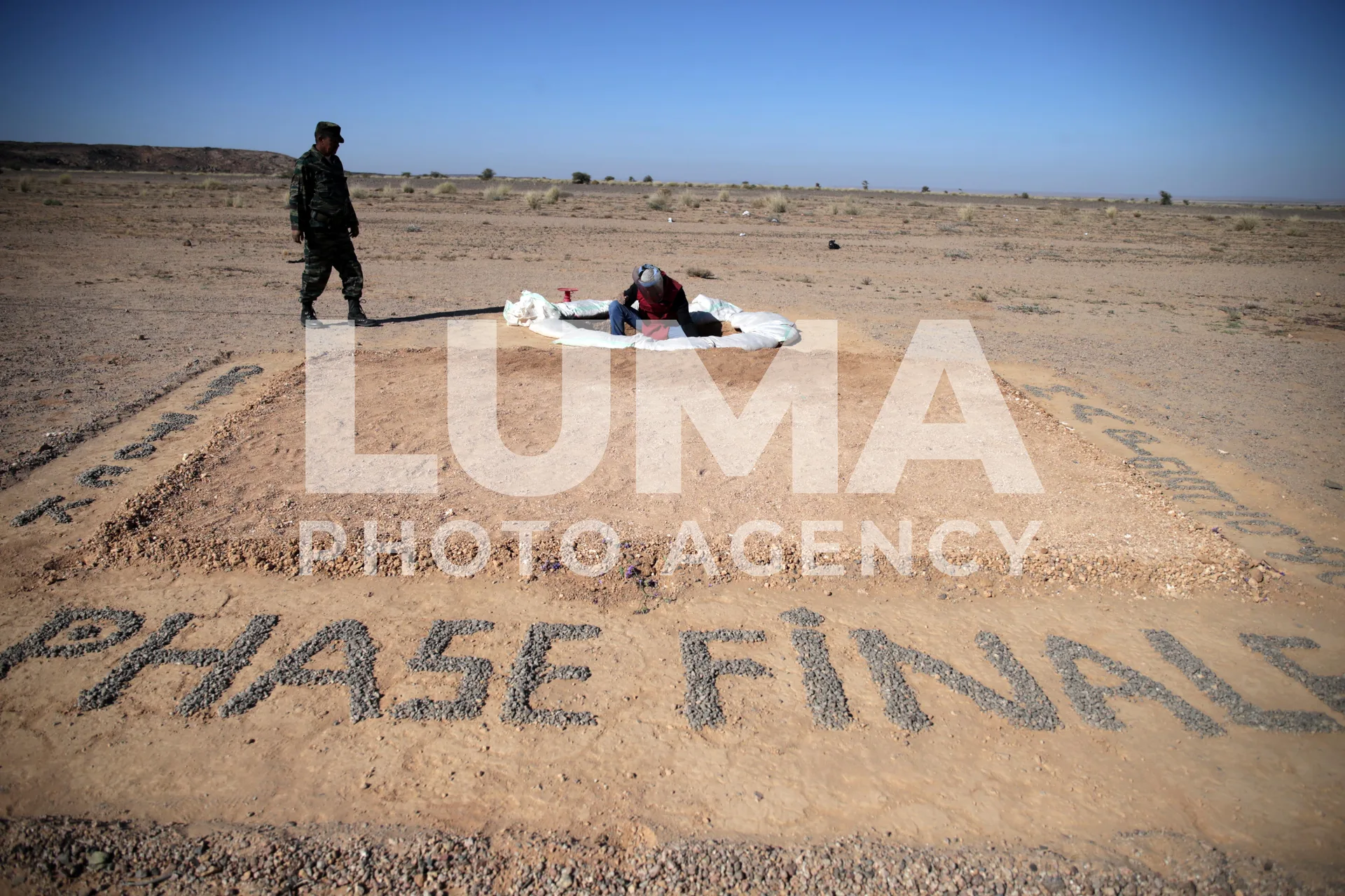 Polisario Front military manoeuvres in Mheiriz