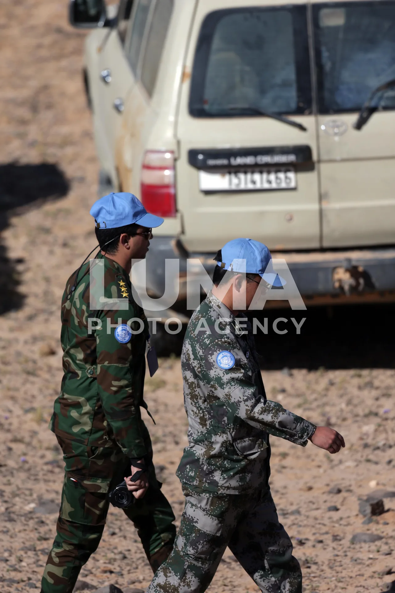 Polisario Front military manoeuvres in Mheiriz