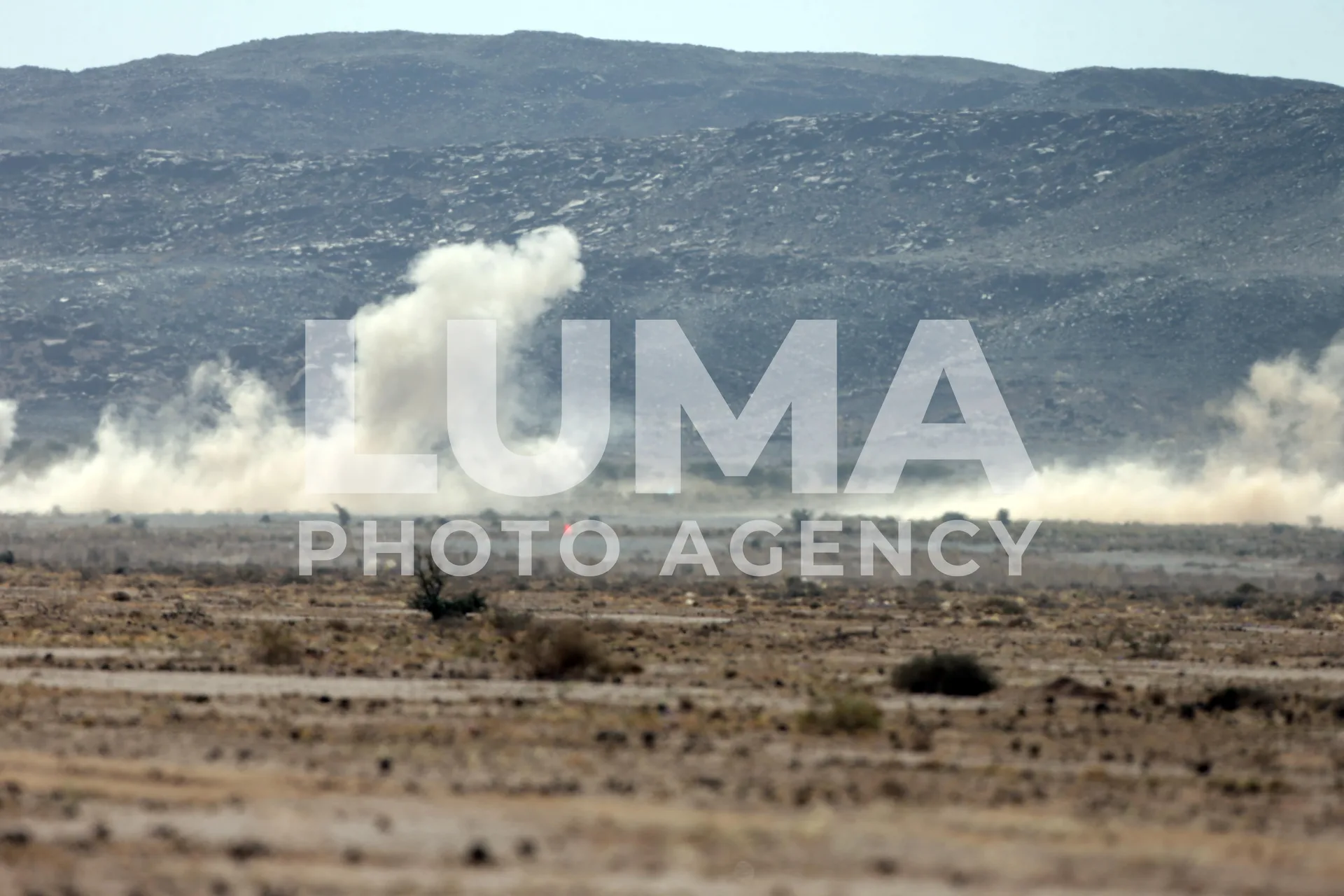 Polisario Front military manoeuvres in Mheiriz