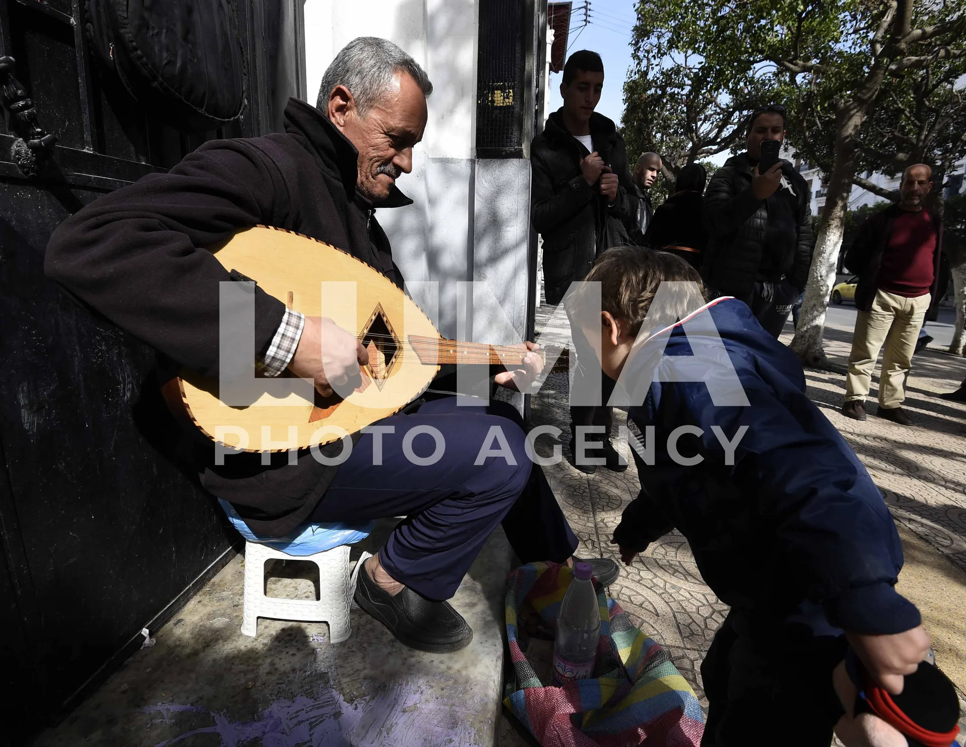 Street musicians