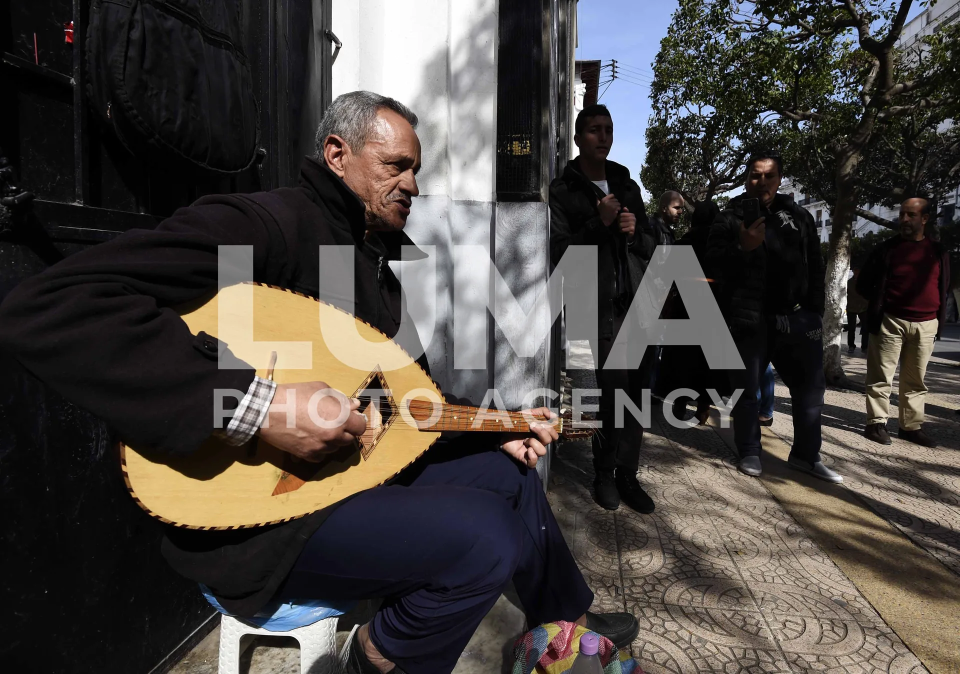 Street musicians