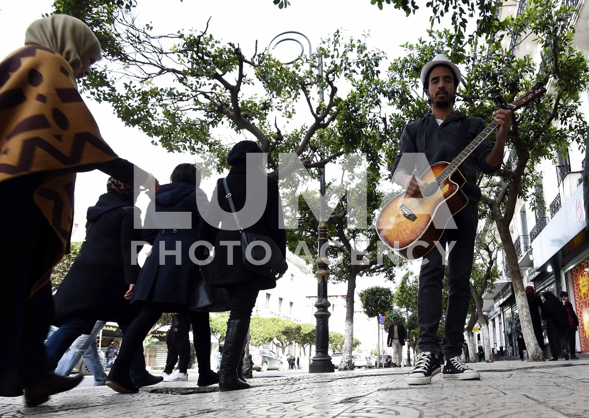 Street musicians