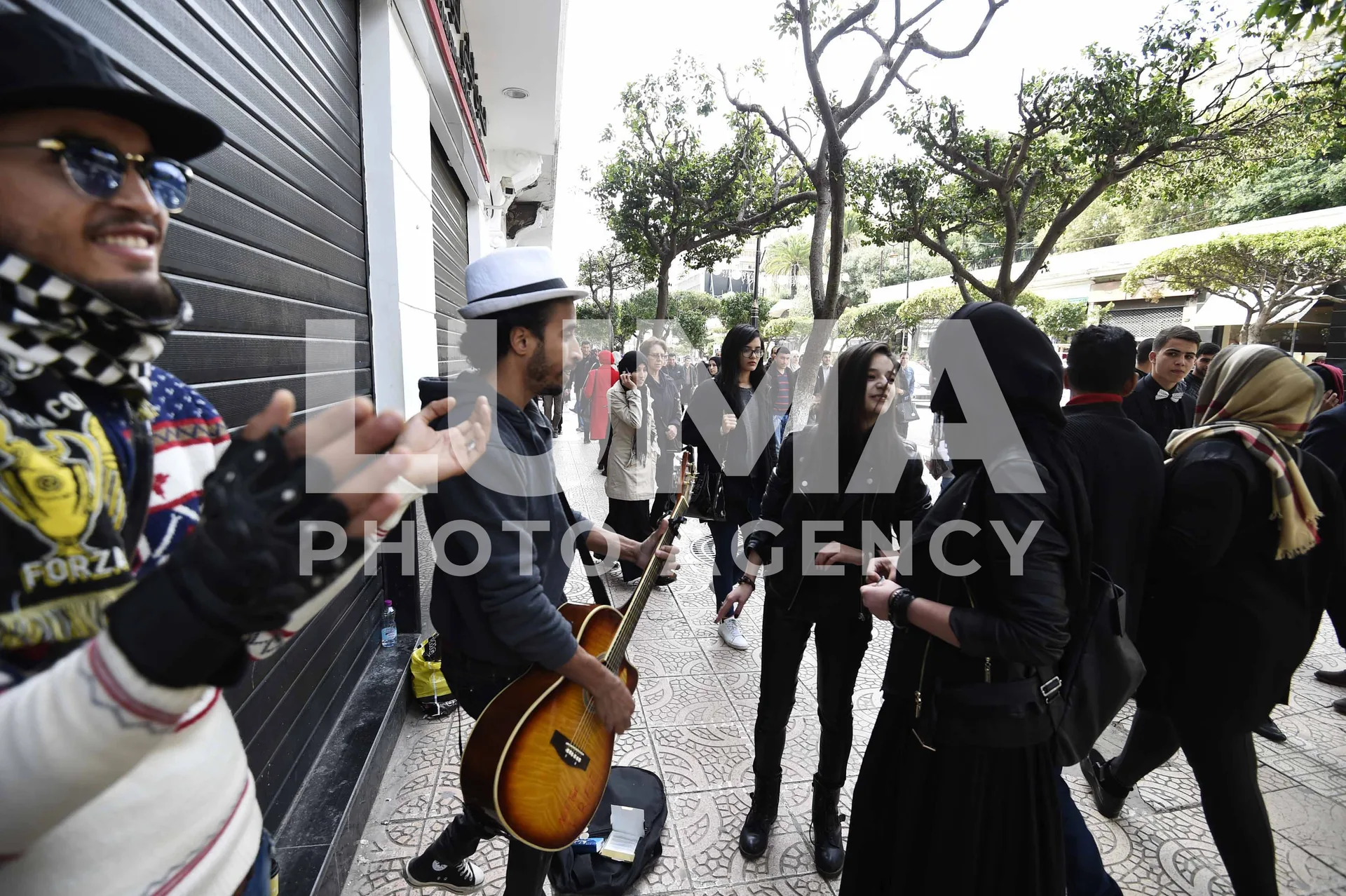 Street musicians