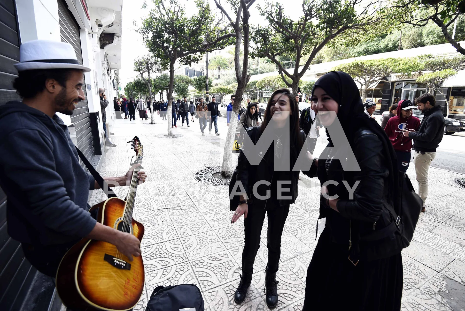 Street musicians