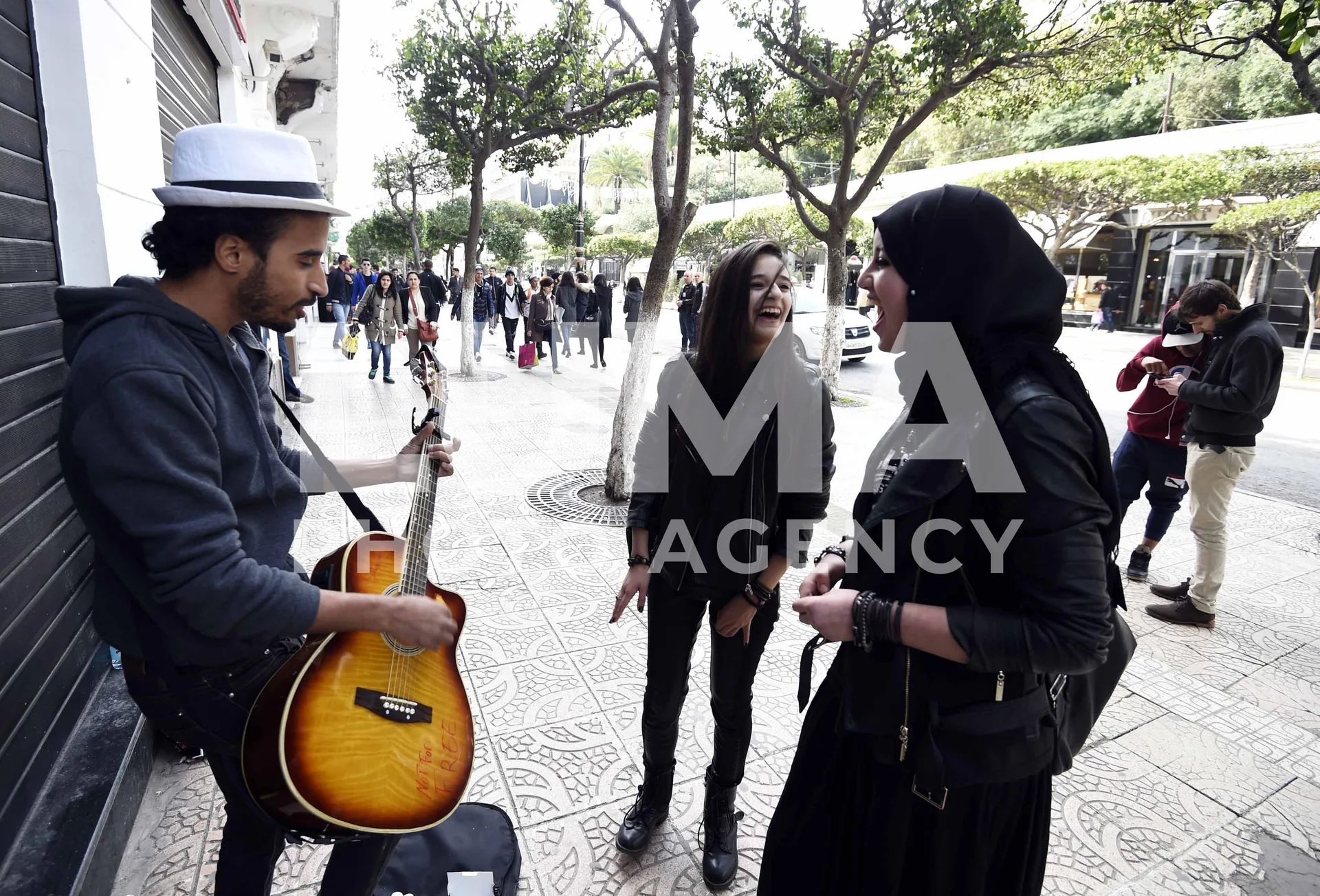Street musicians