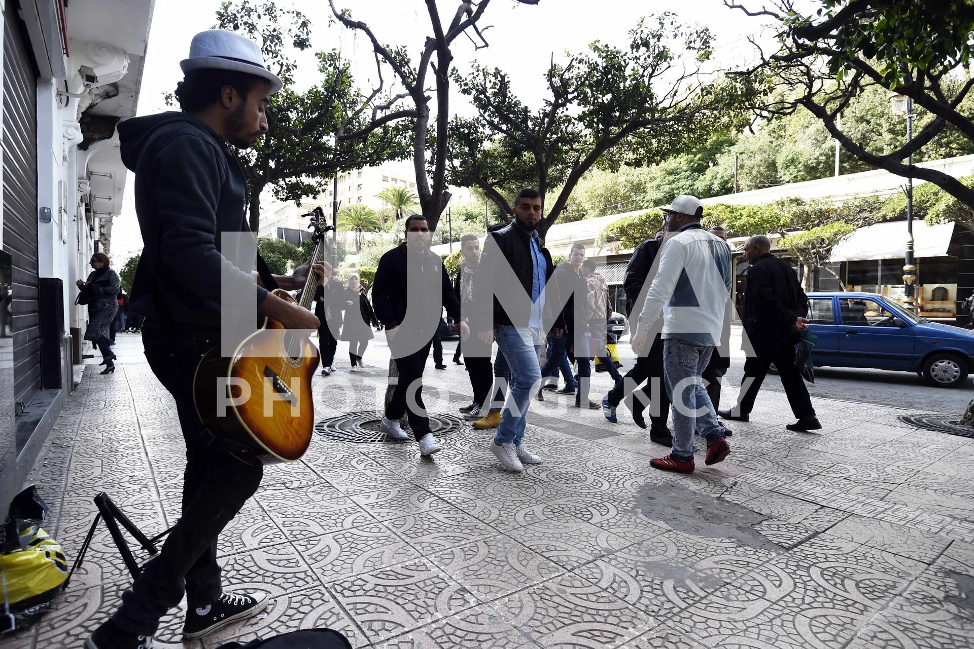 Street musicians