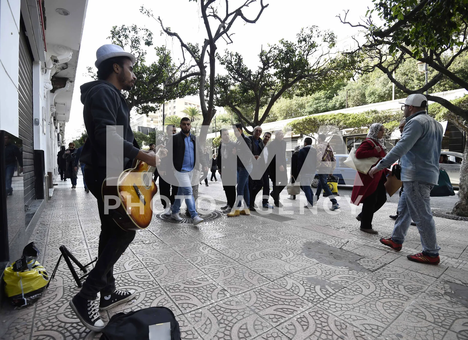 Street musicians