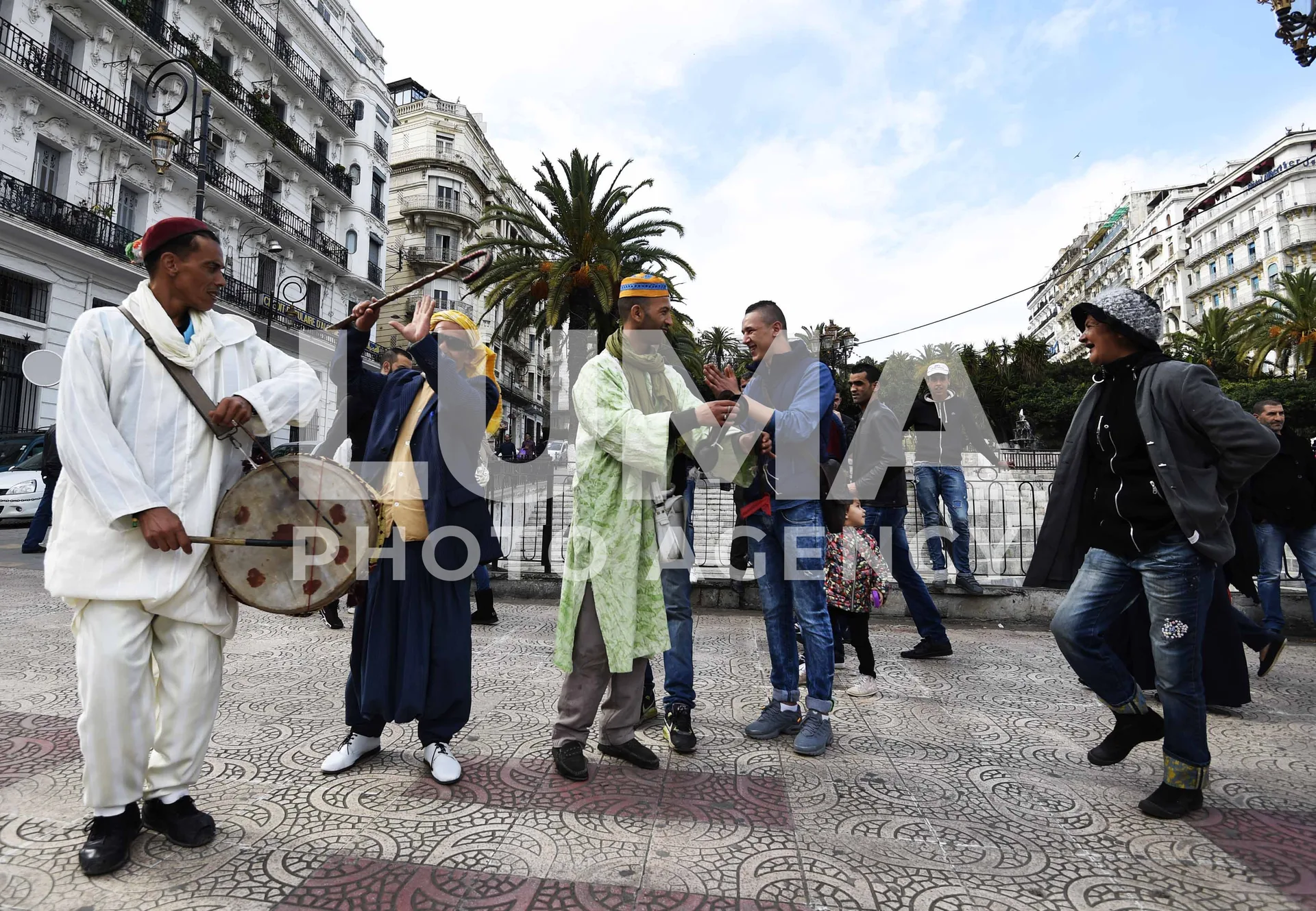 Street musicians