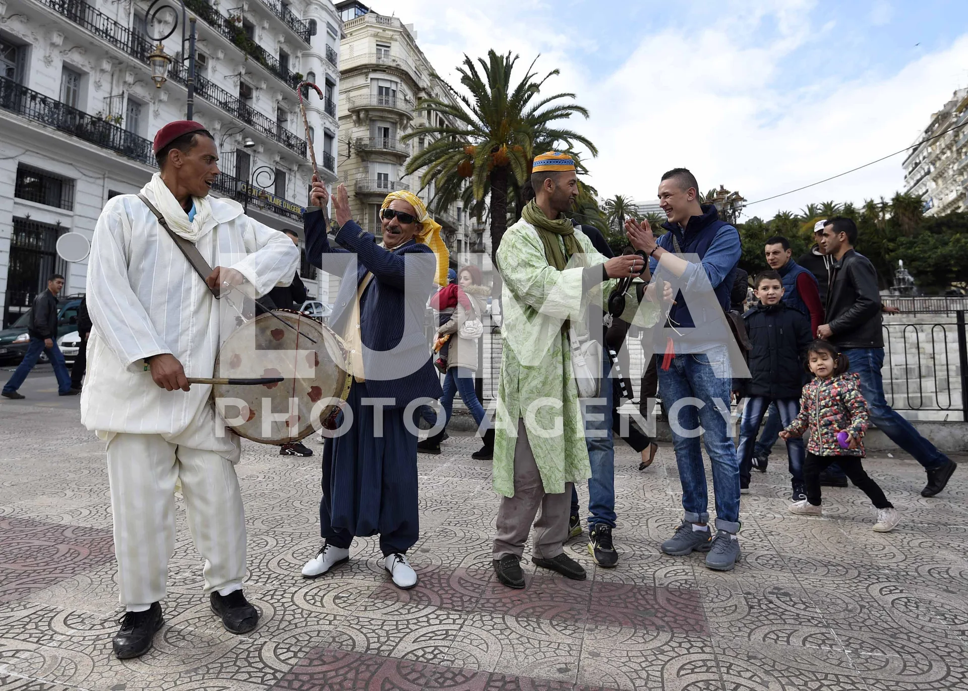 Street musicians