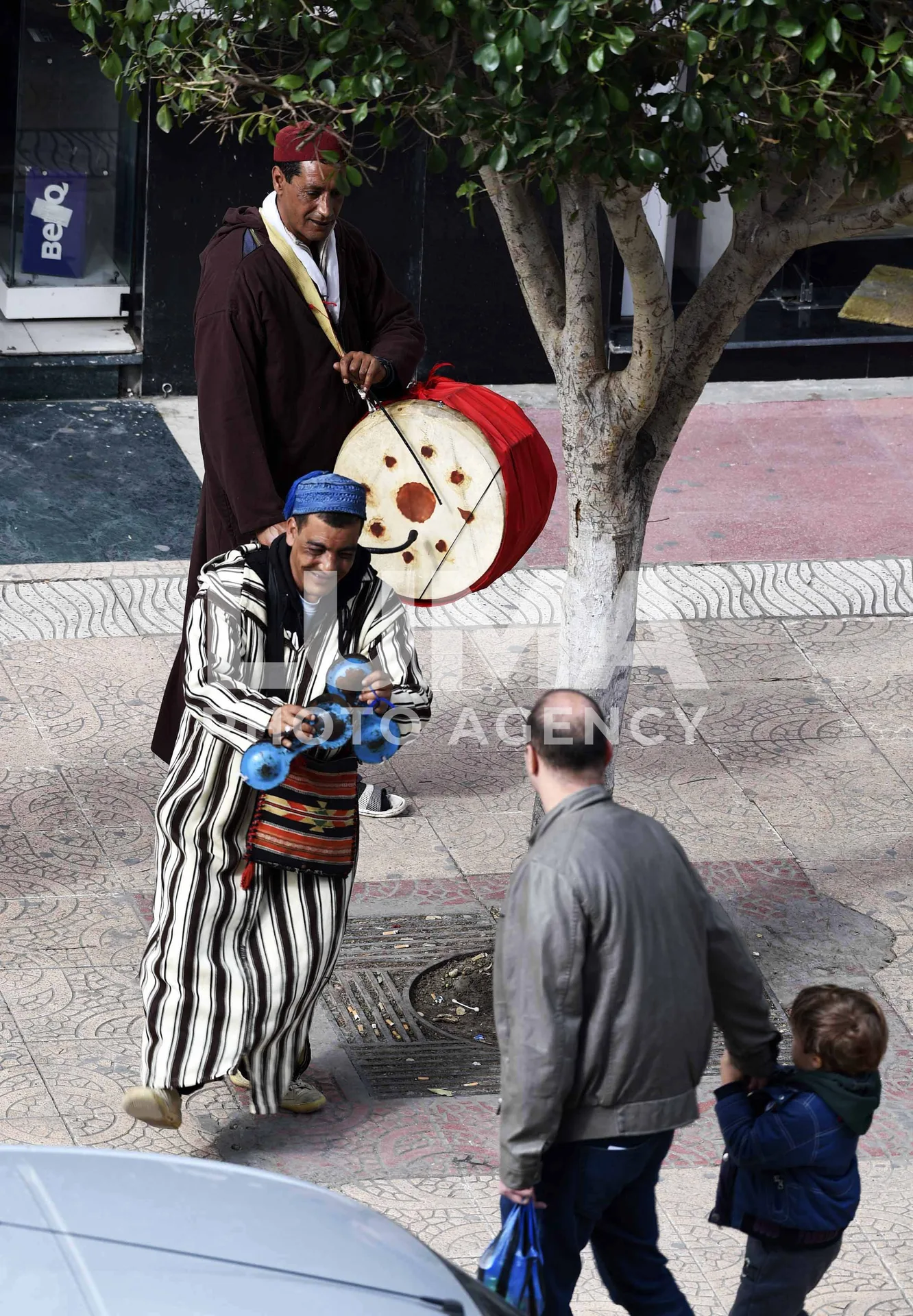 Street musicians