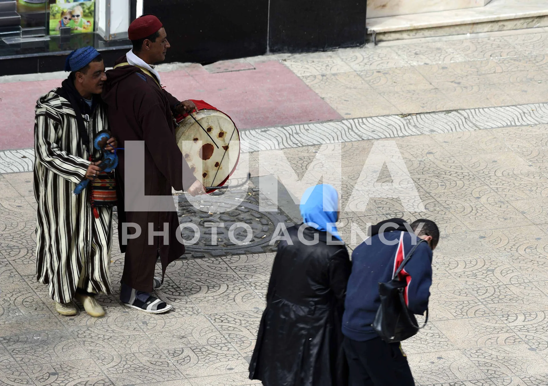 Street musicians