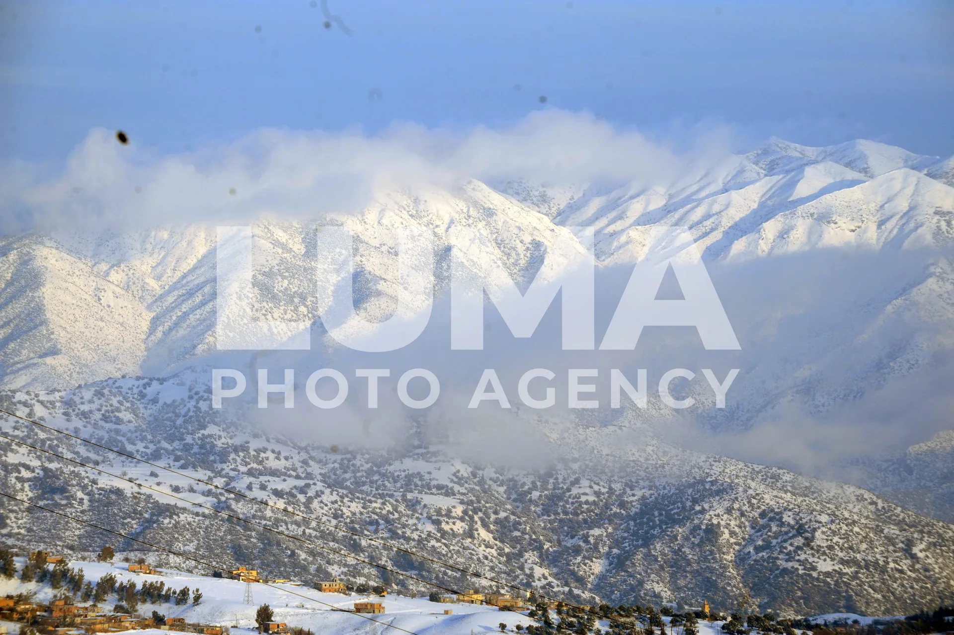 Algeria – Médéa – Snowstorm