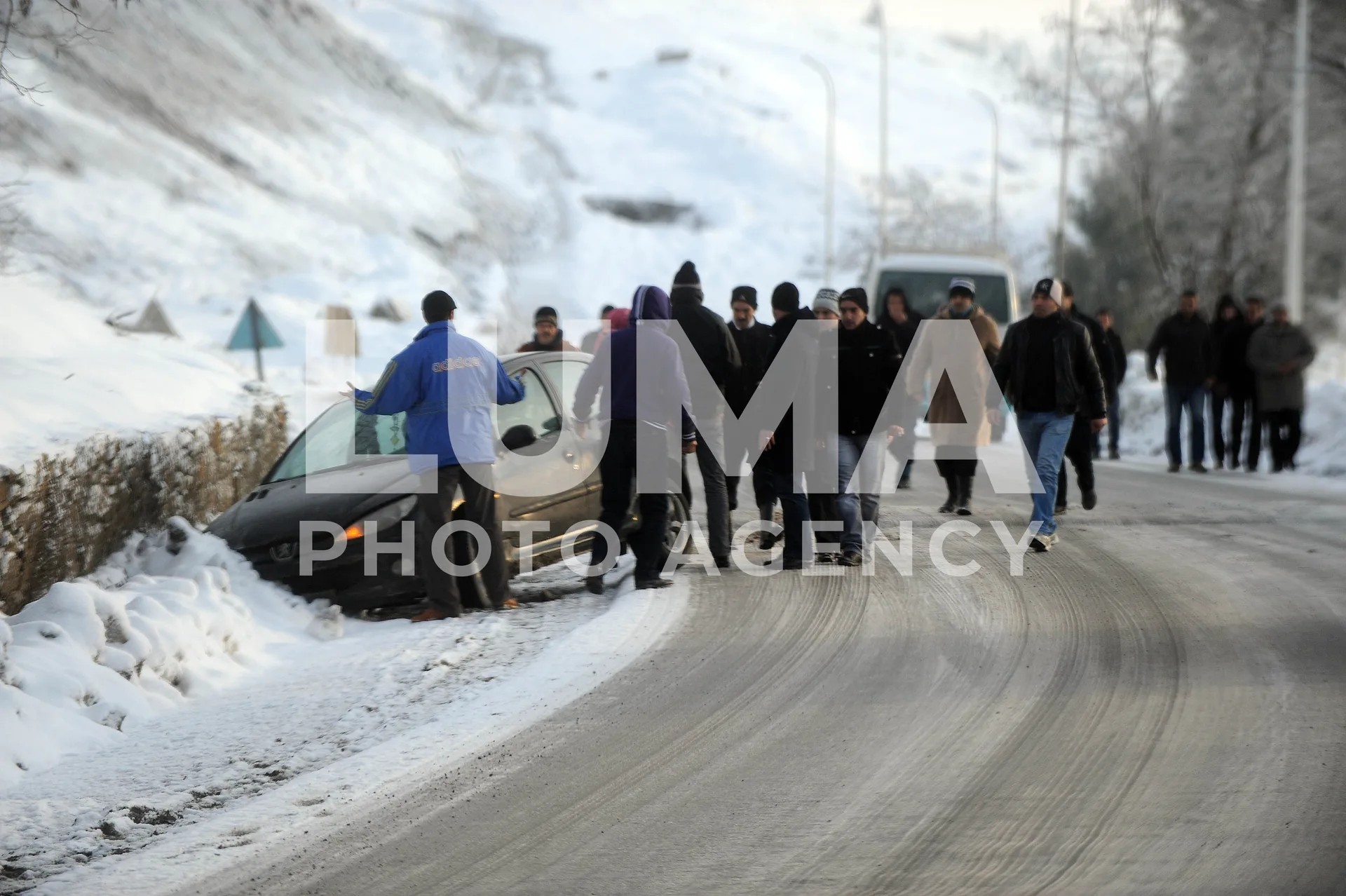 Algeria – Médéa – Snowstorm