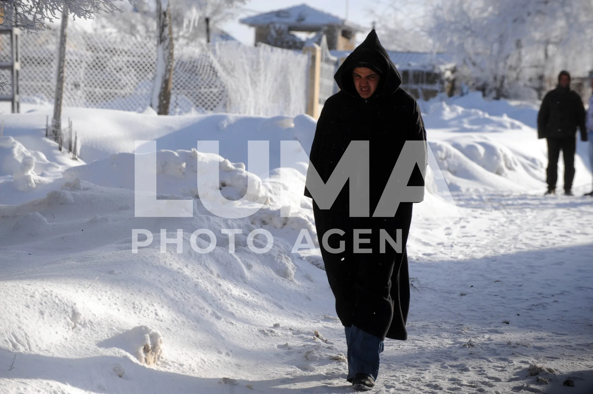 Algeria – Médéa – Snowstorm