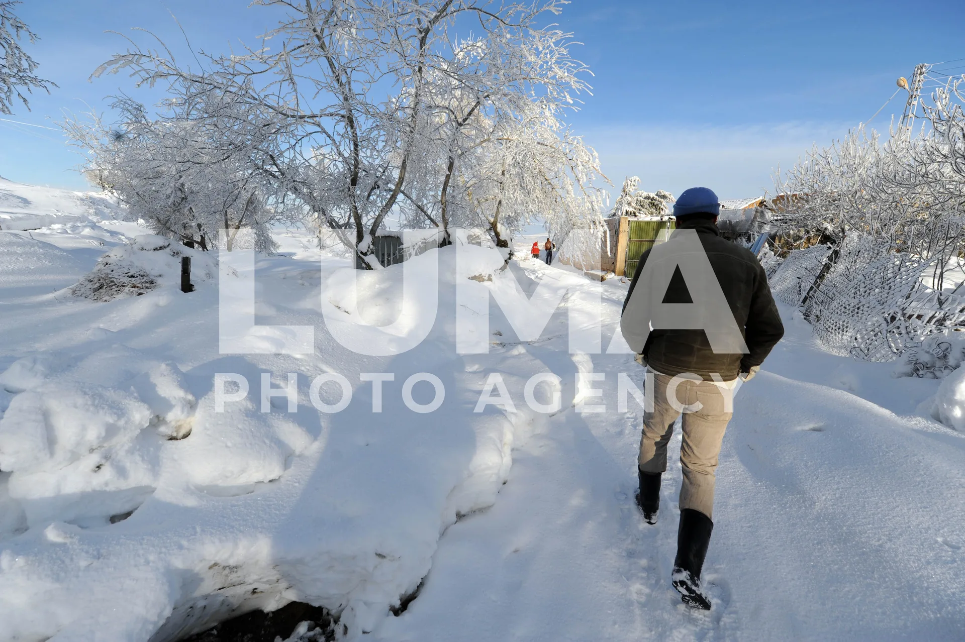 Algeria – Médéa – Snowstorm