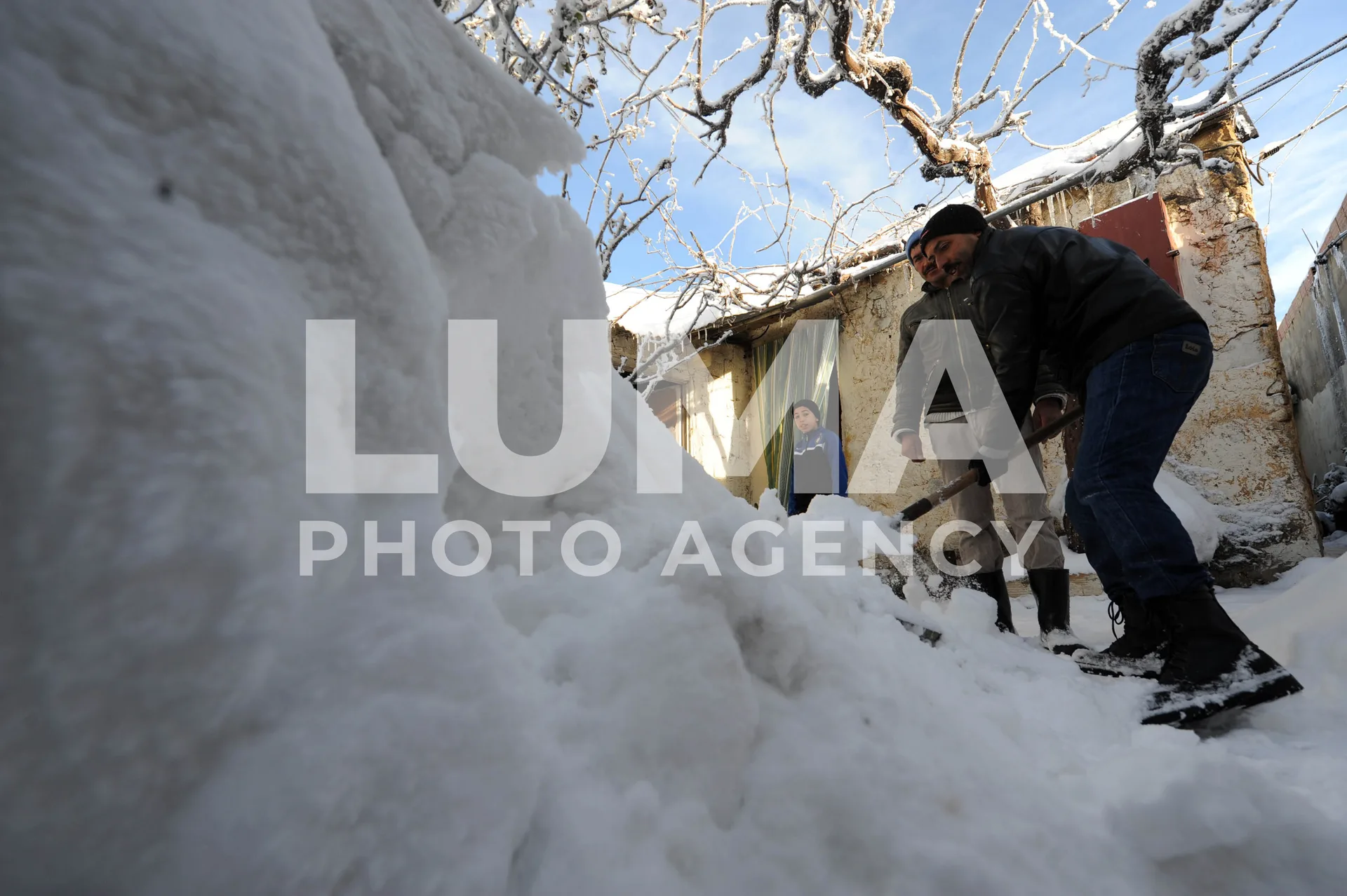Algeria – Médéa – Snowstorm