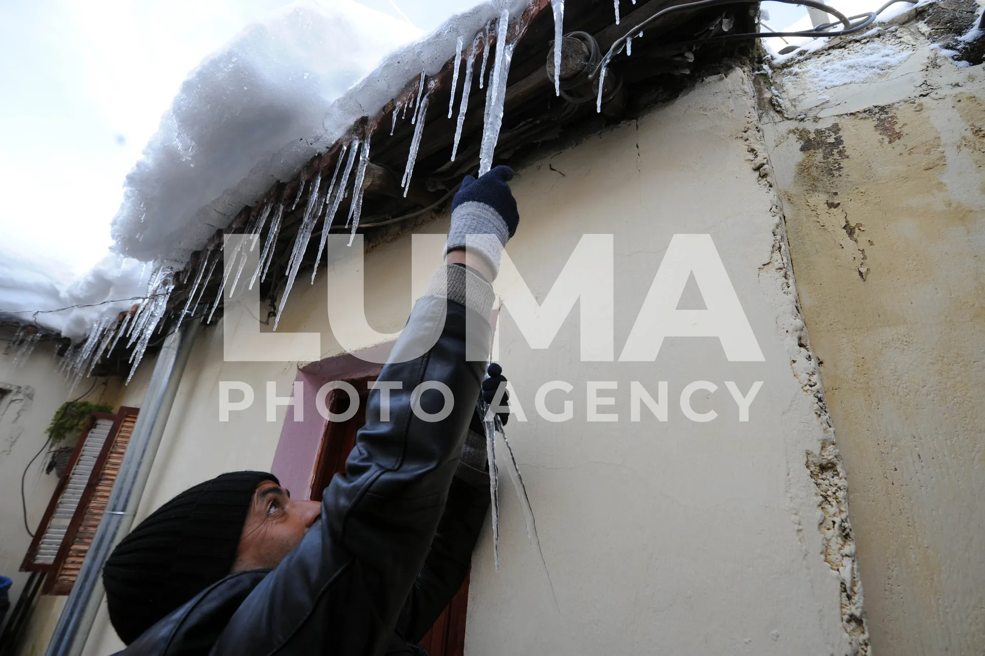 Algeria – Médéa – Snowstorm