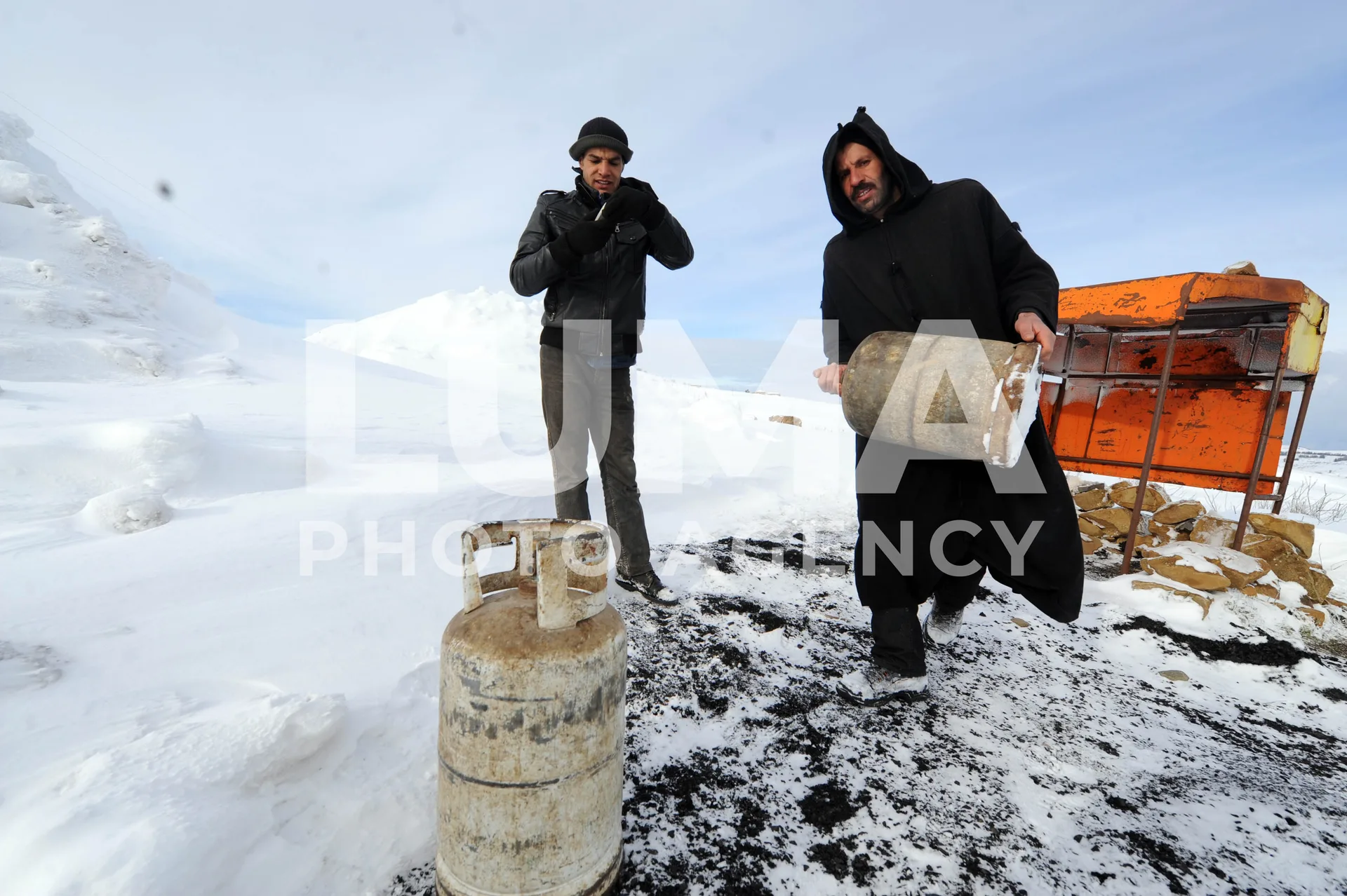 Algeria – Médéa – Snowstorm