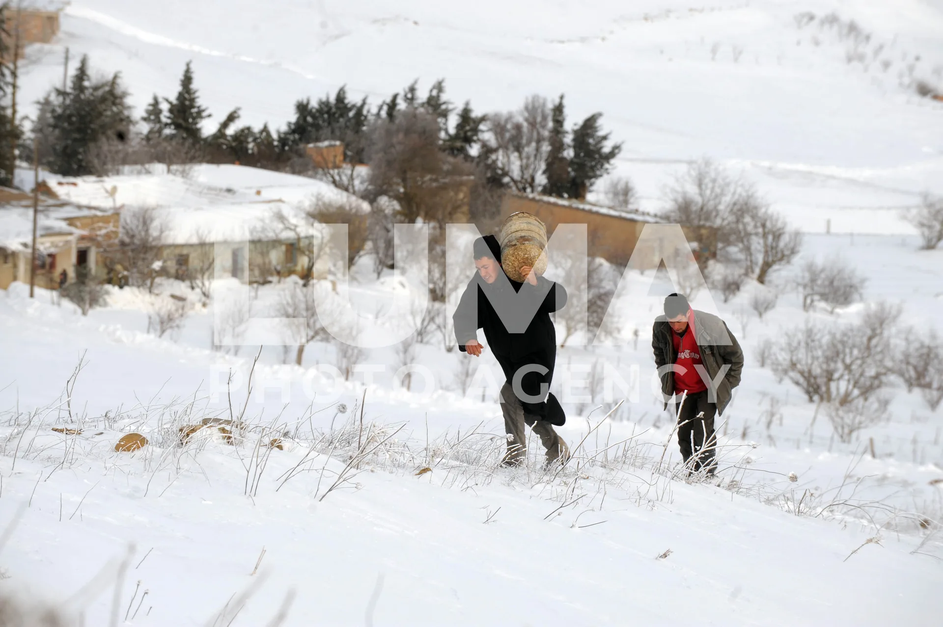 Algeria – Médéa – Snowstorm