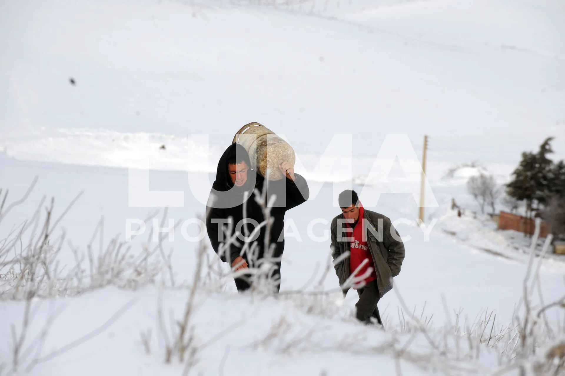 Algeria – Médéa – Snowstorm