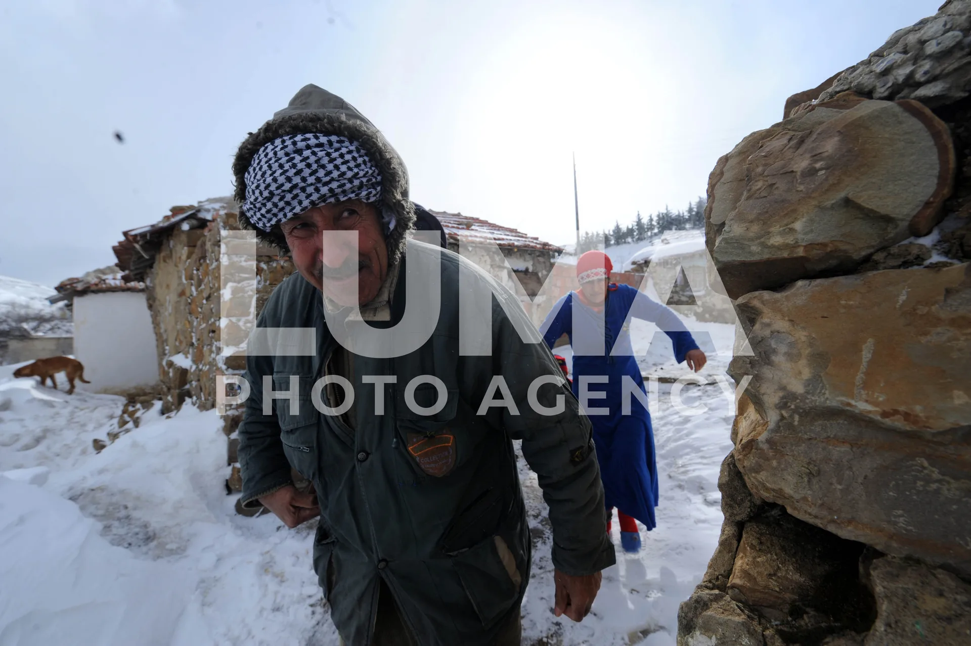 Algeria – Médéa – Snowstorm