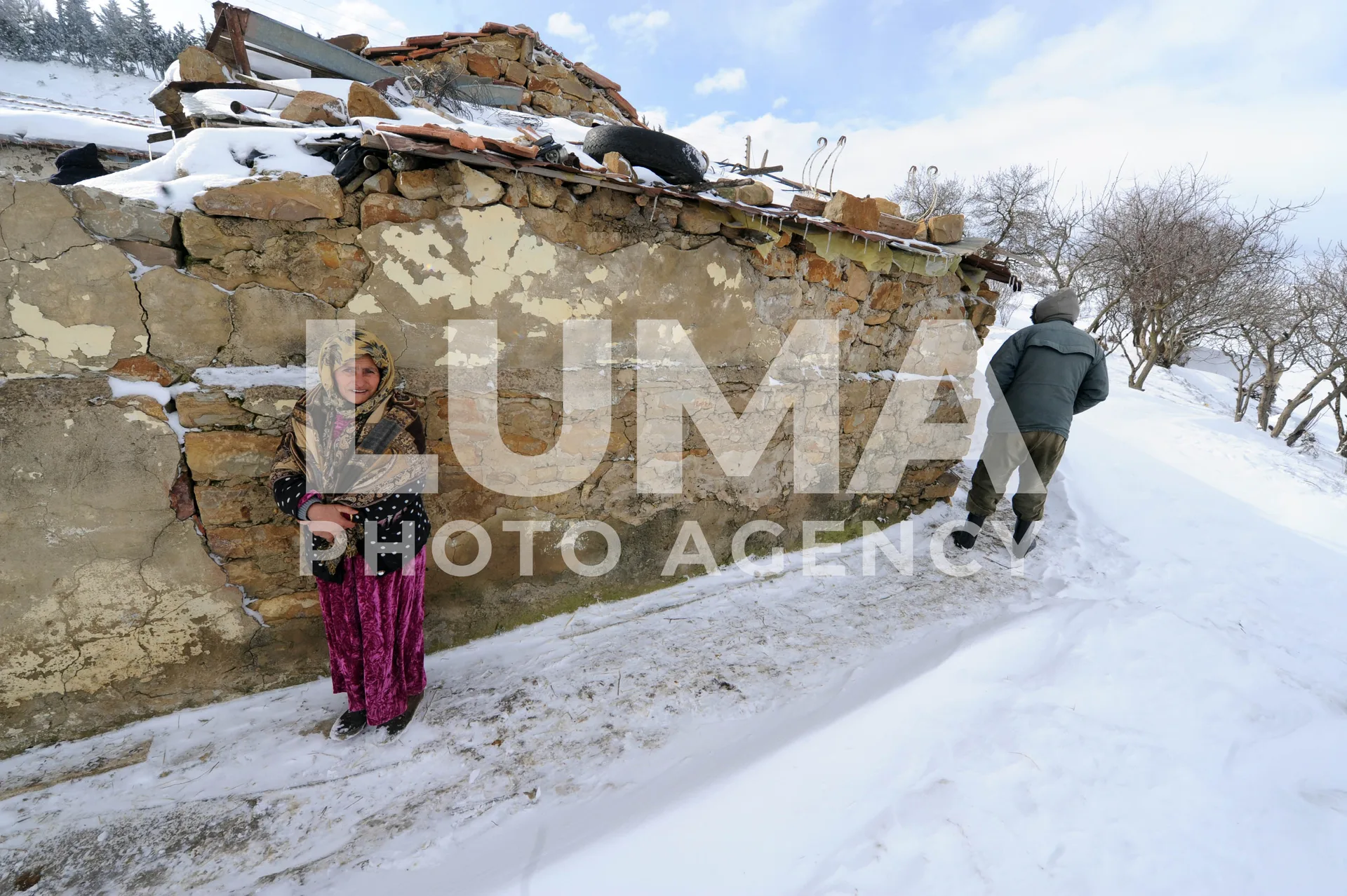 Algeria – Médéa – Snowstorm