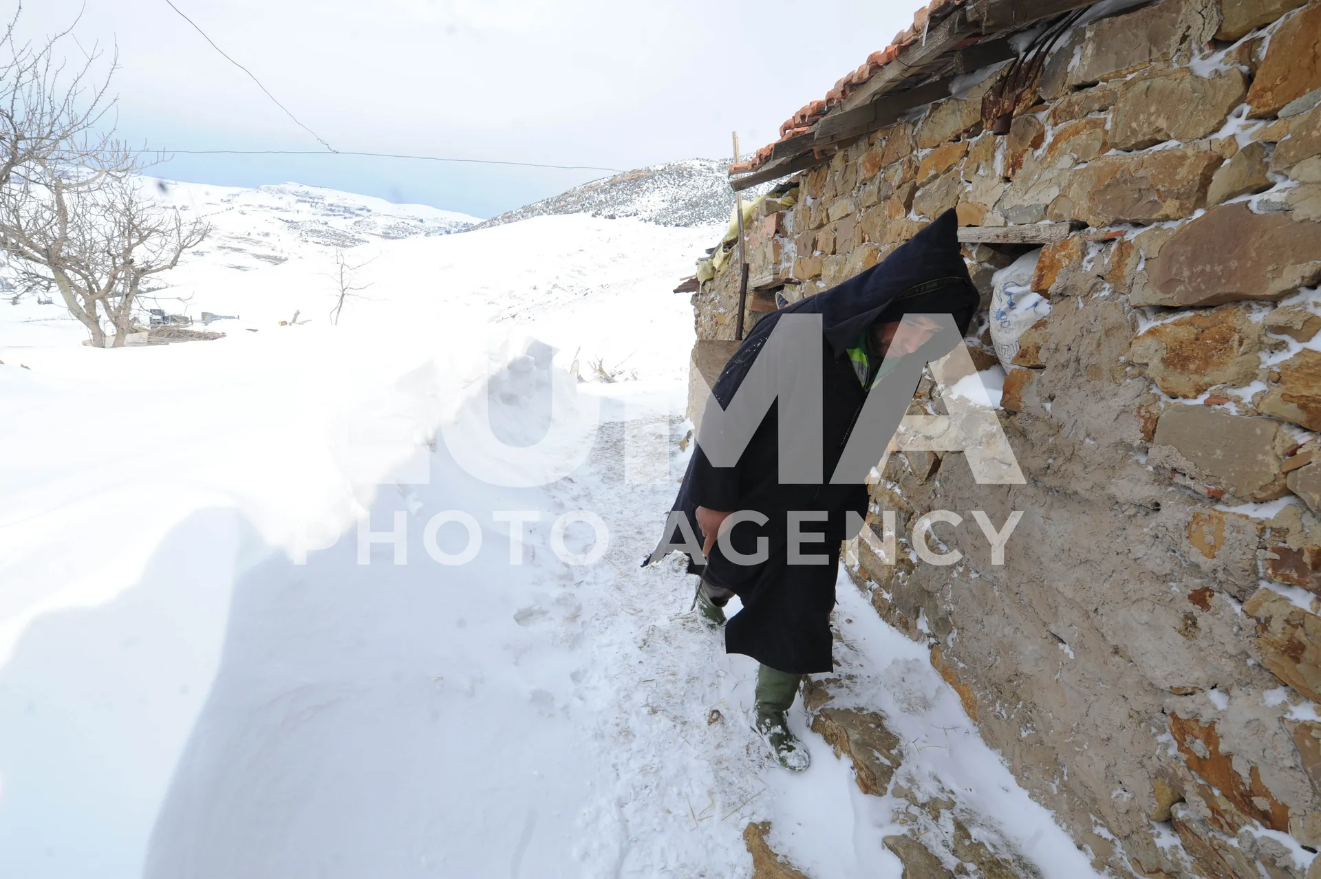 Algeria – Médéa – Snowstorm