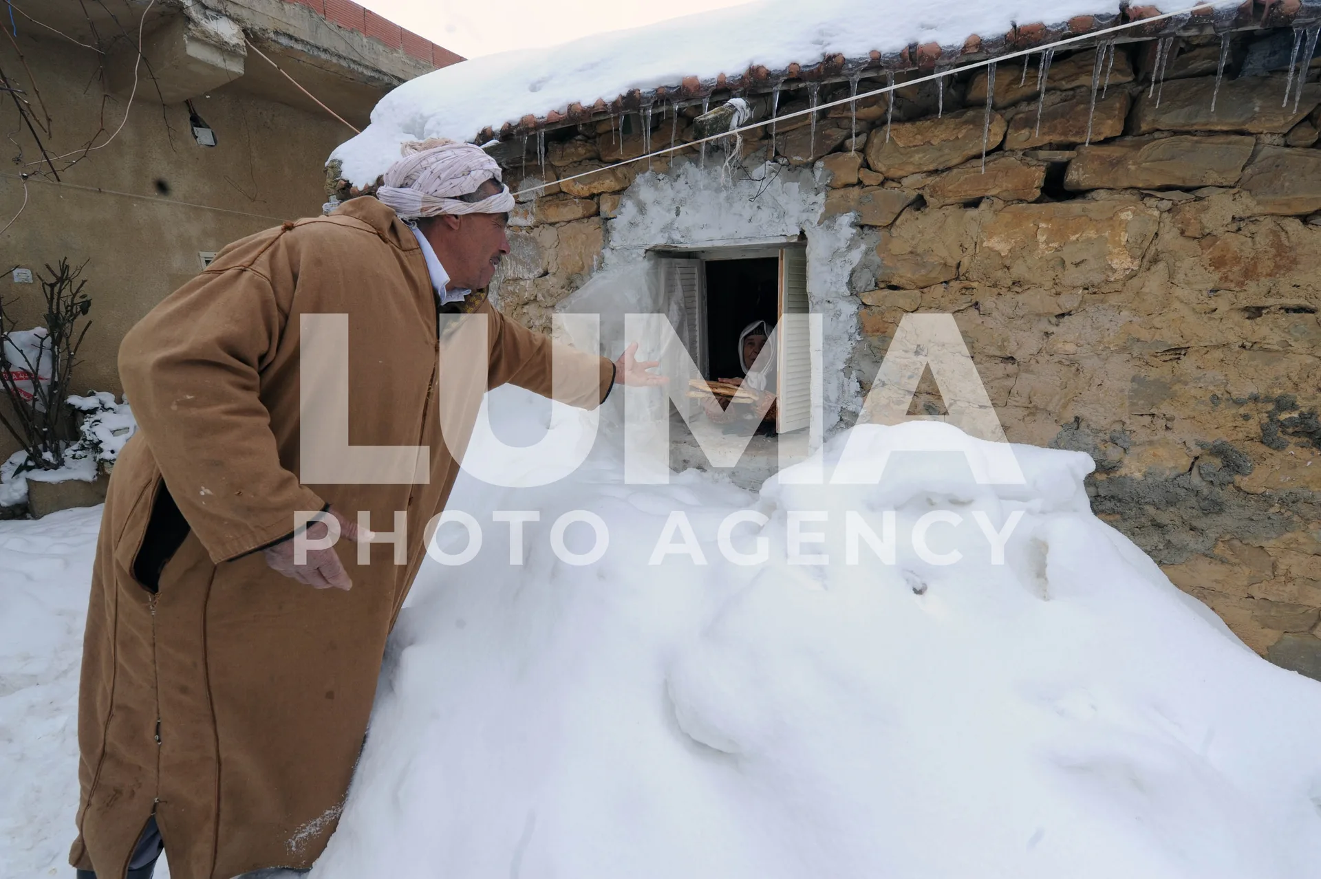 Algeria – Médéa – Snowstorm