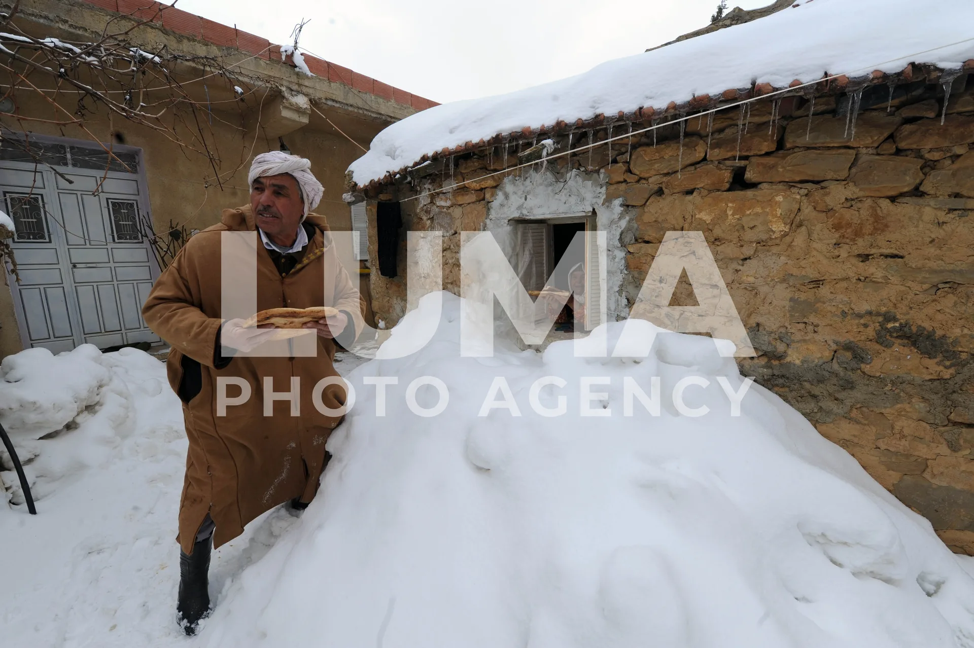 Algeria – Médéa – Snowstorm