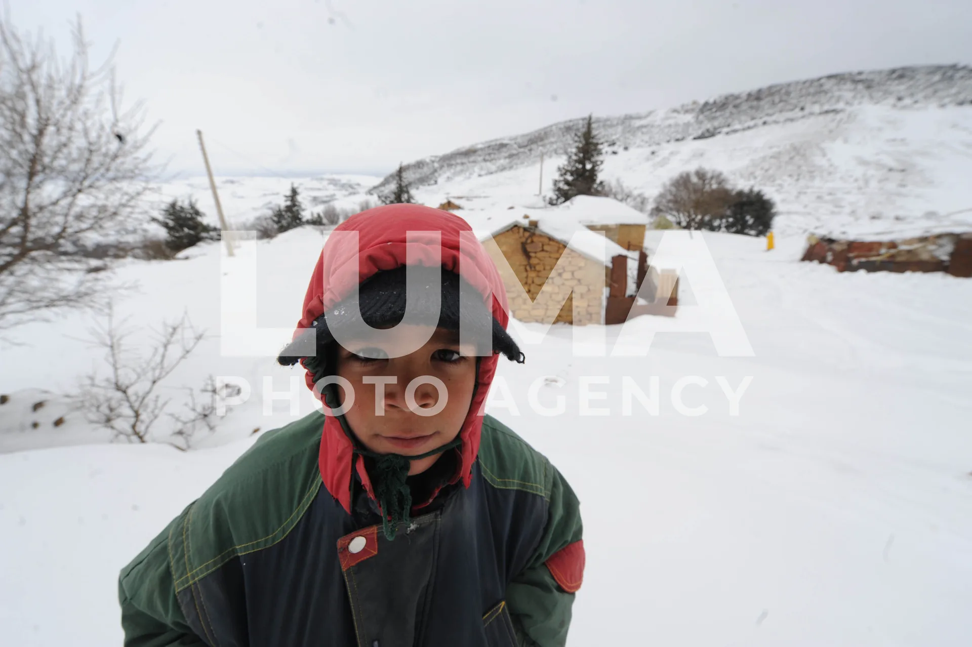 Algeria – Médéa – Snowstorm