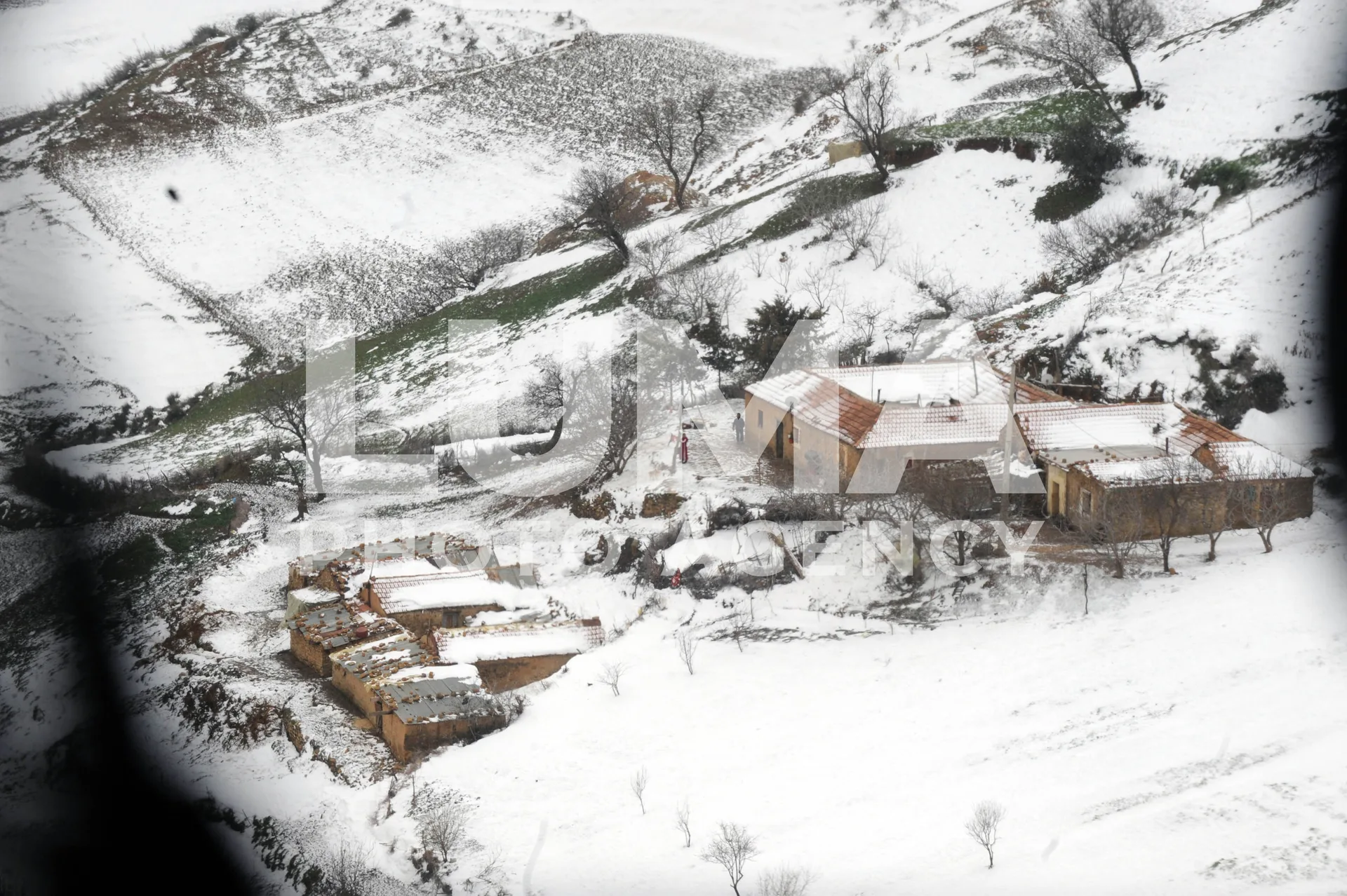 Algeria – Médéa – Snowstorm