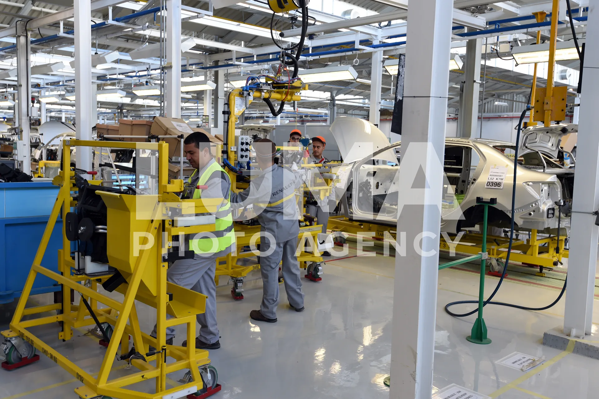 Inauguration of the Renault plant