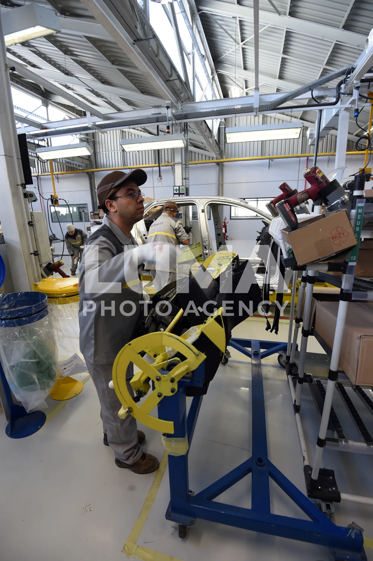 Inauguration of the Renault plant