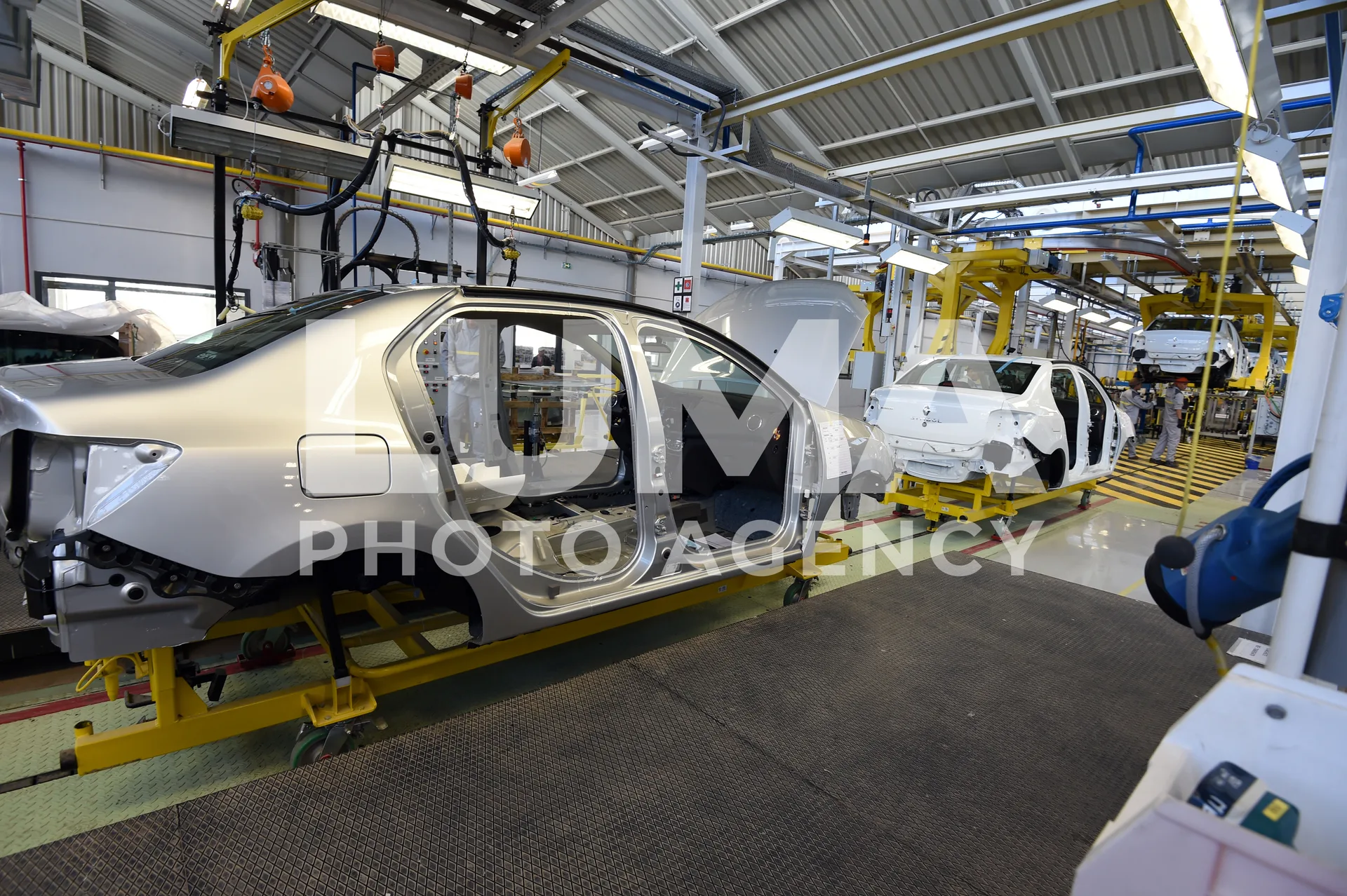 Inauguration of the Renault plant