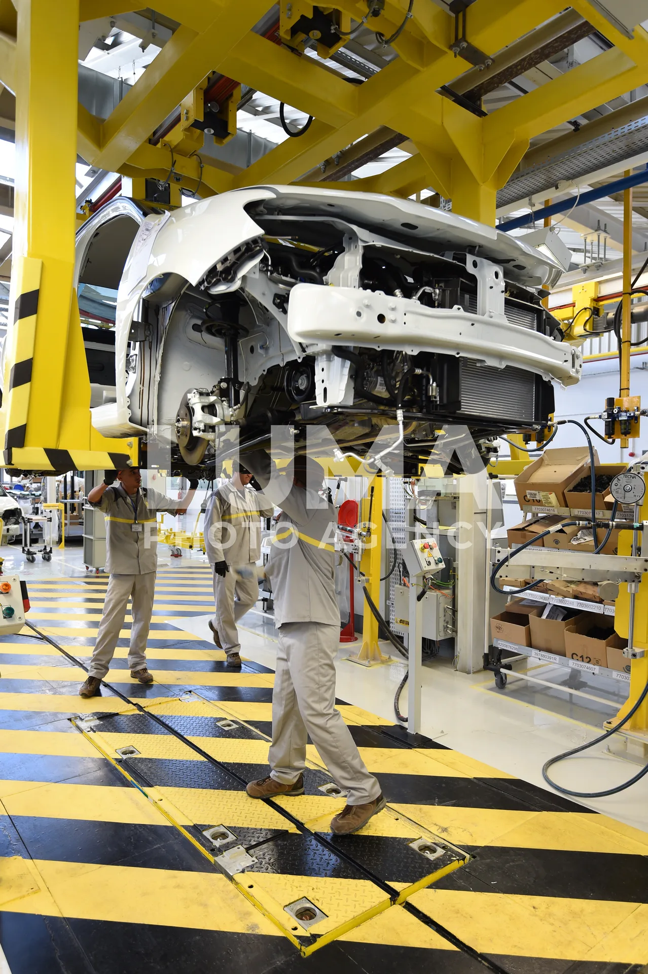 Inauguration of the Renault plant