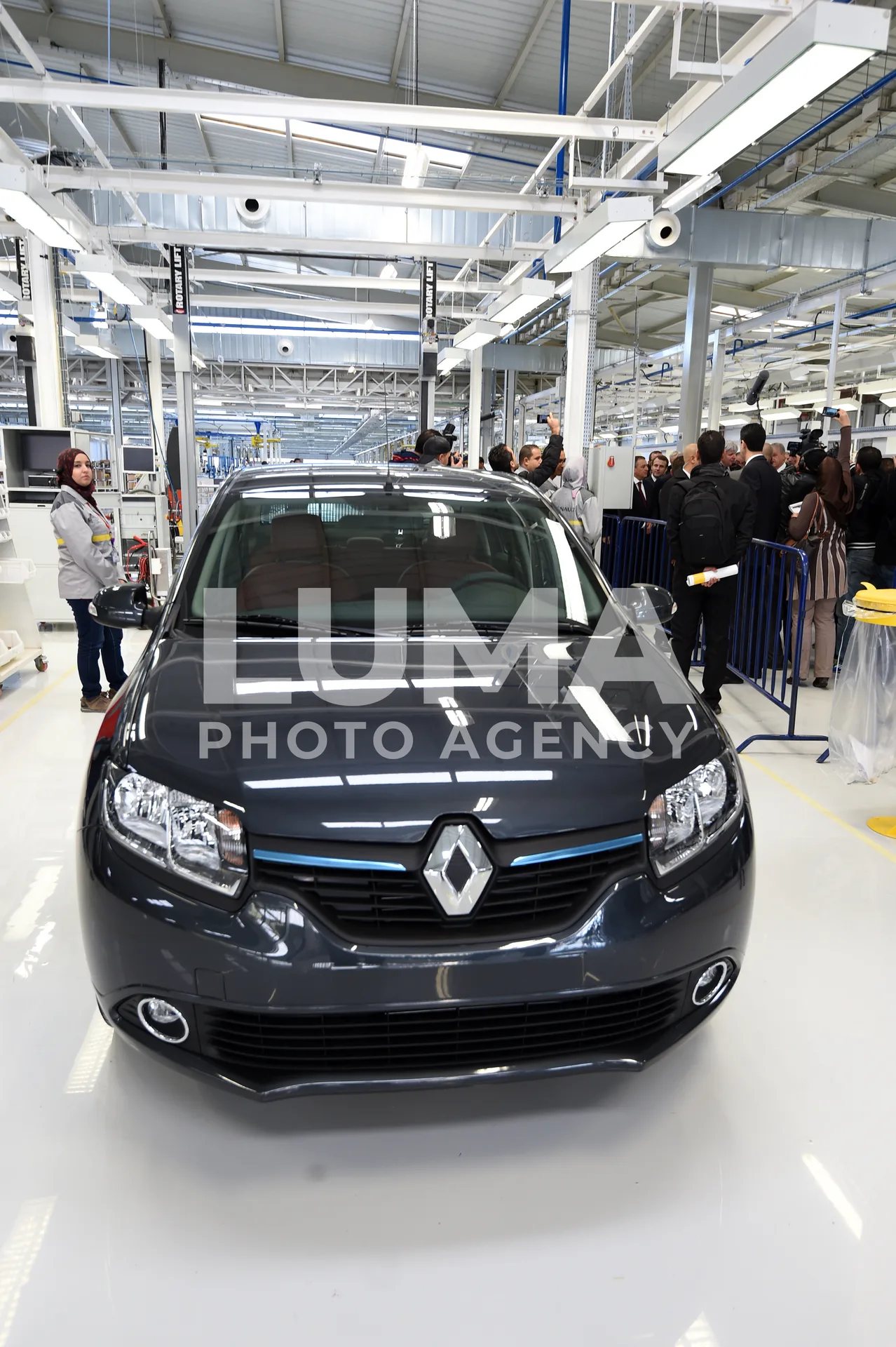 Inauguration of the Renault plant